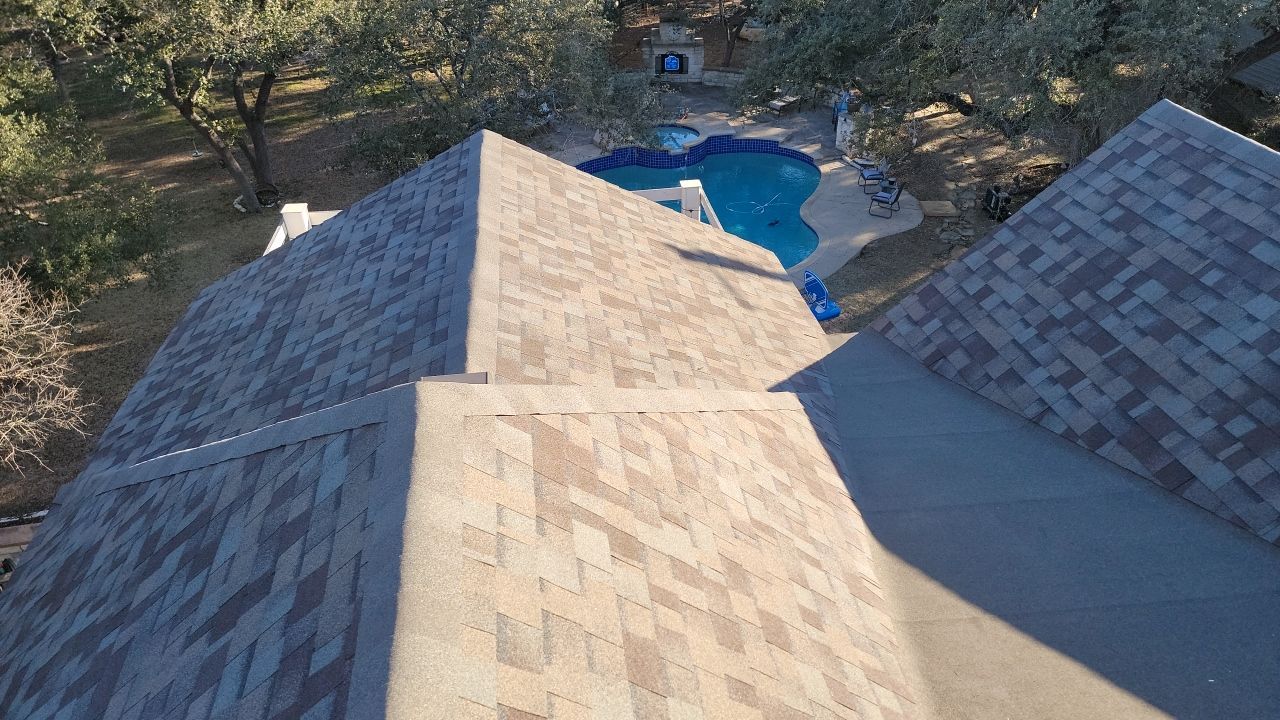 Residential Roof Replacement using Owens Corning Duration by Action Exteriors Austin
