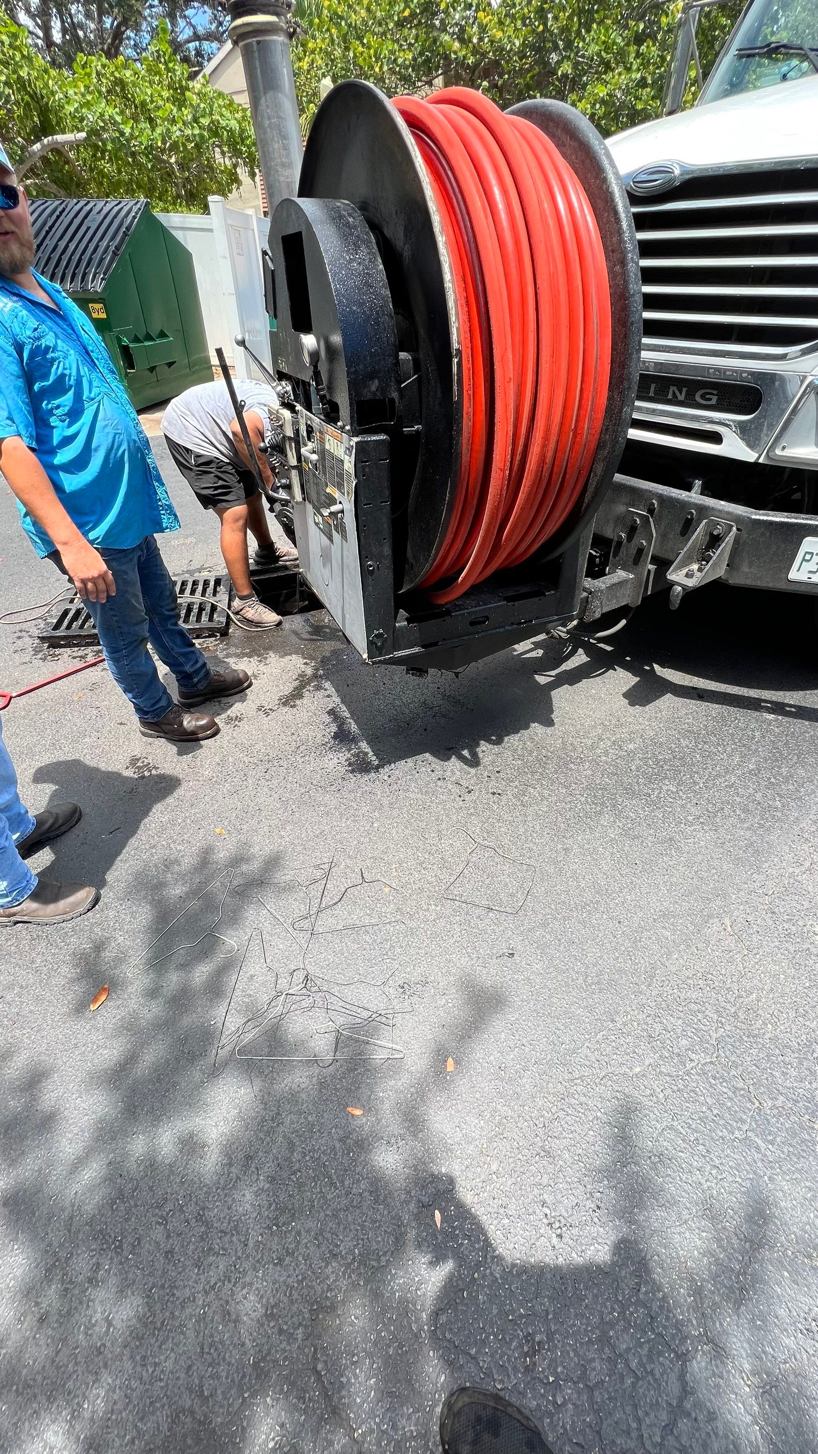 Apartment Complex Storm Water System Cleaning and Maintenance by APS Power & Water