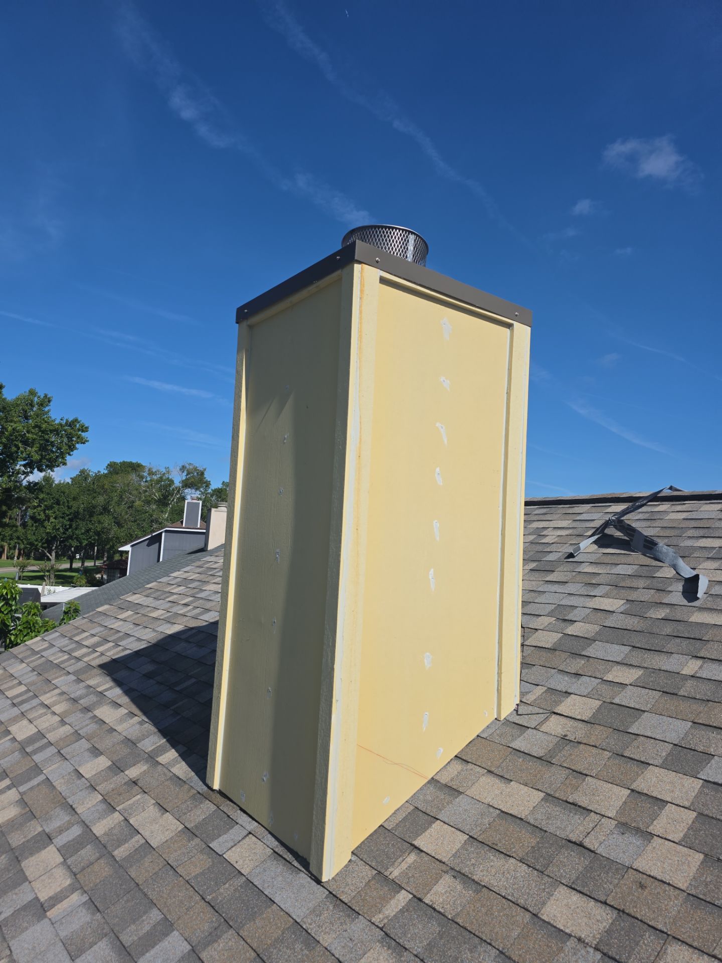 Chimney Chase Pan Replacement by Hygienic Air, Inc