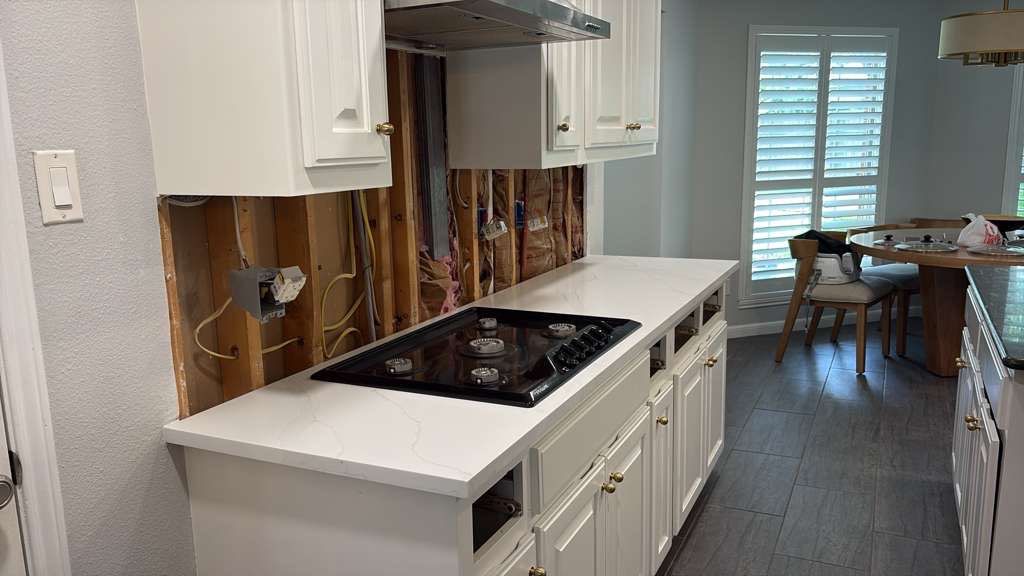 Backsplash & Countertops — Kitchen Renovation, San Antonio, TX by Mena stone surfaces