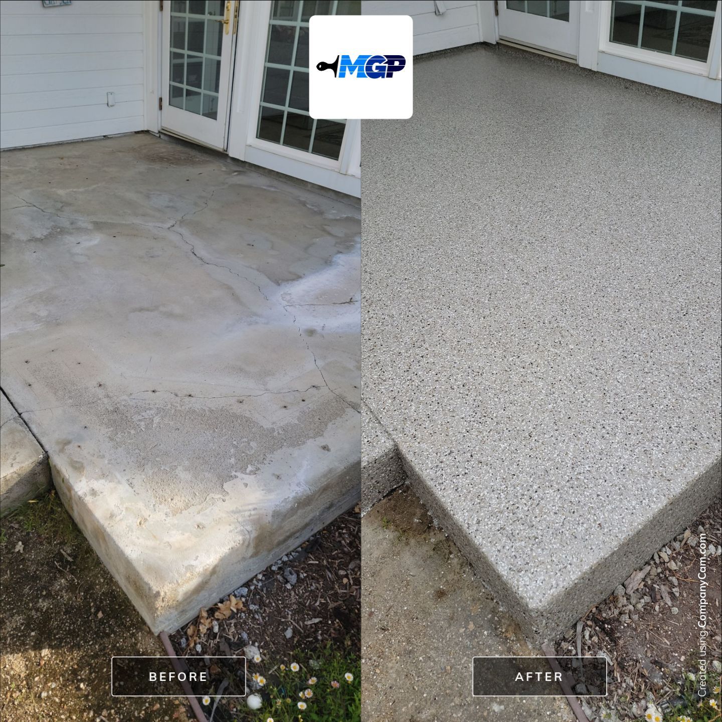 The Groves on 41 back porch by MGP Coatings