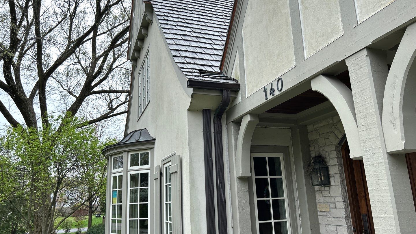 Brava Shake Tile Roof Installment with Copper Flashings by Custom Installations