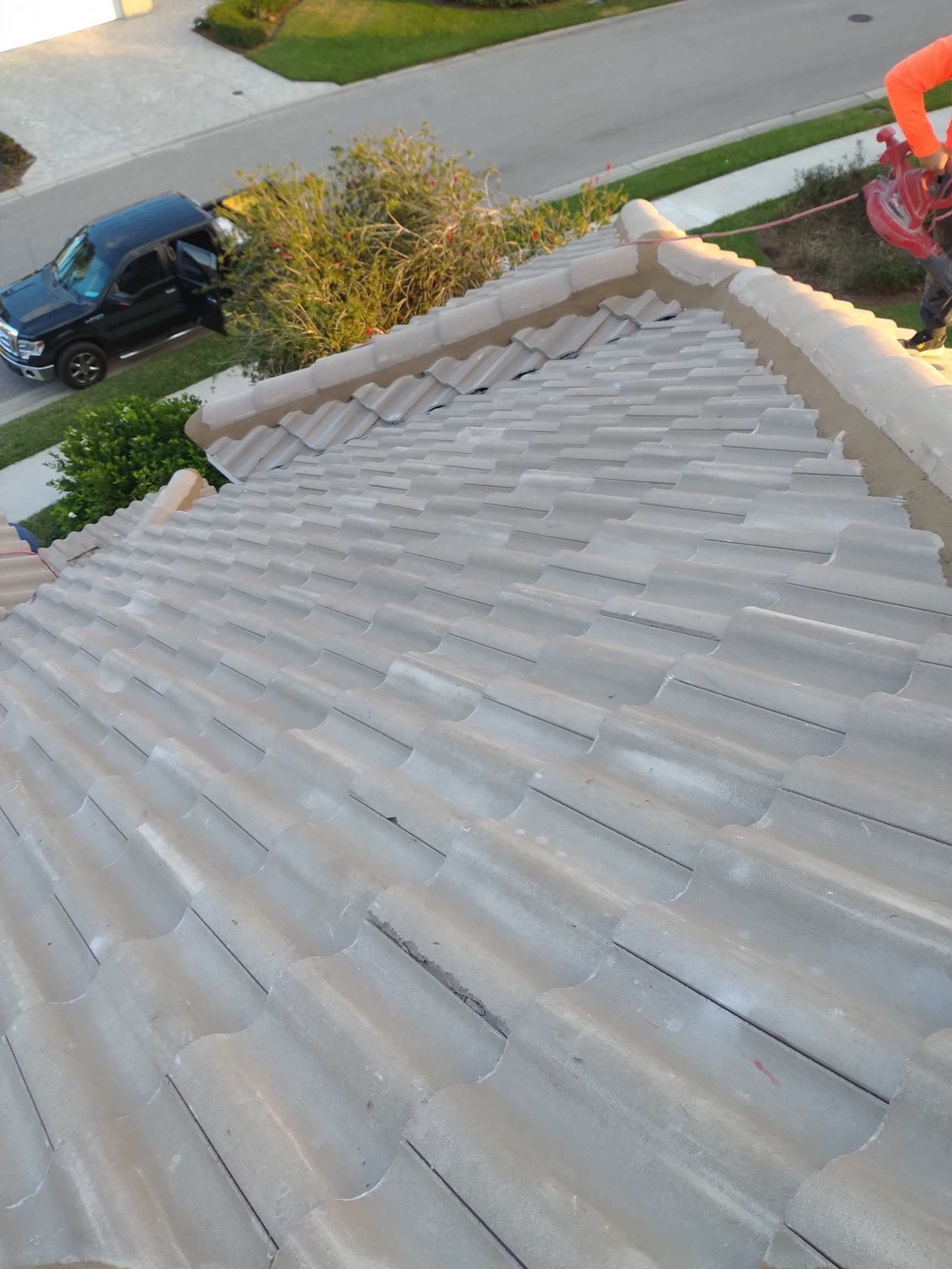 Concrete Tile Roof Replacement by Four Peaks Roofing
