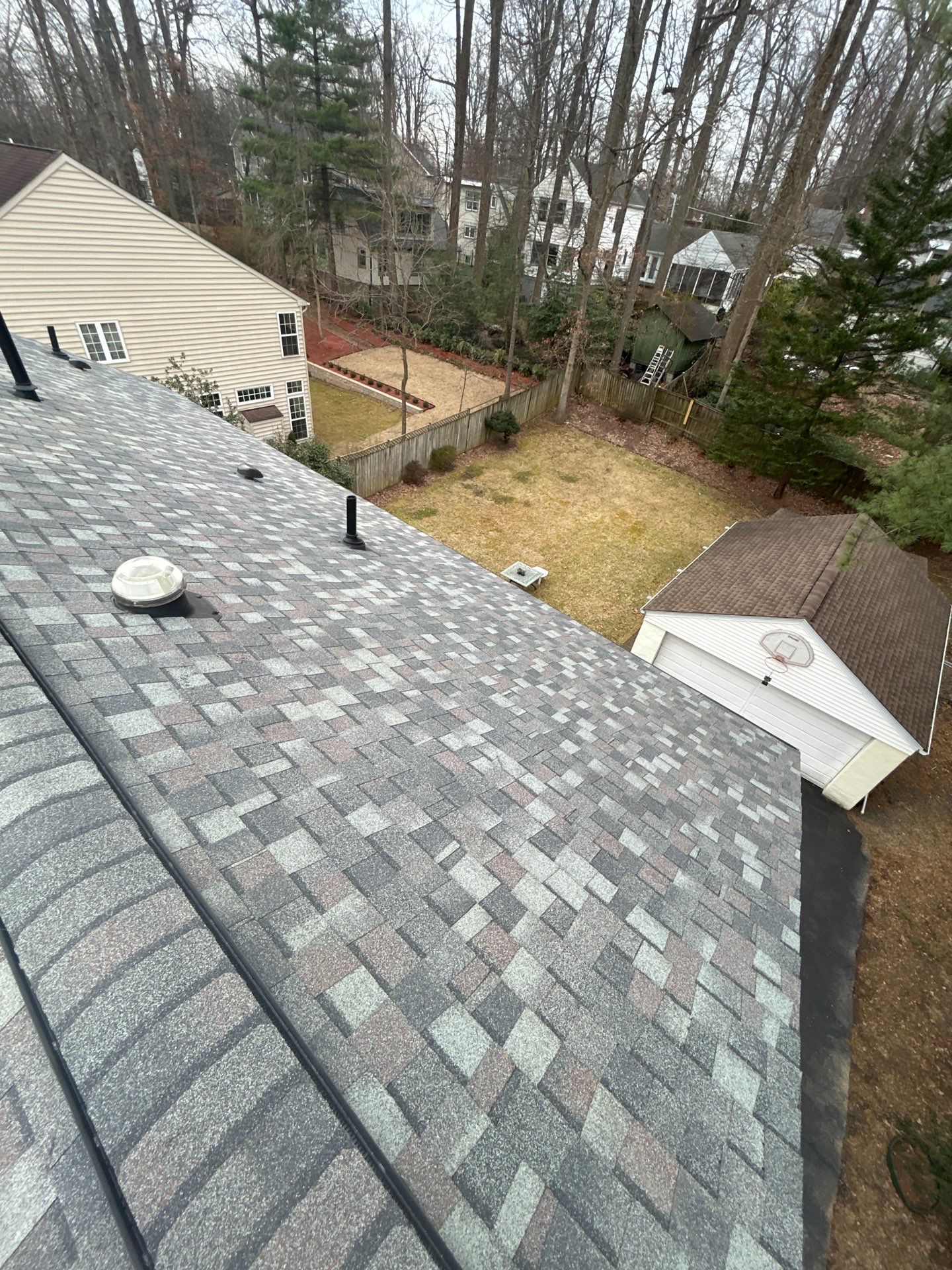 Falls Church: Residential Roof Replacement with CertainTeed Landmark Pro in Max Def Colonial Slate by RM Banning, Inc.