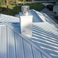 24ga 1.5" Mechanical Seam Mill Finish by Total Roofing System The Metal Roof Experts