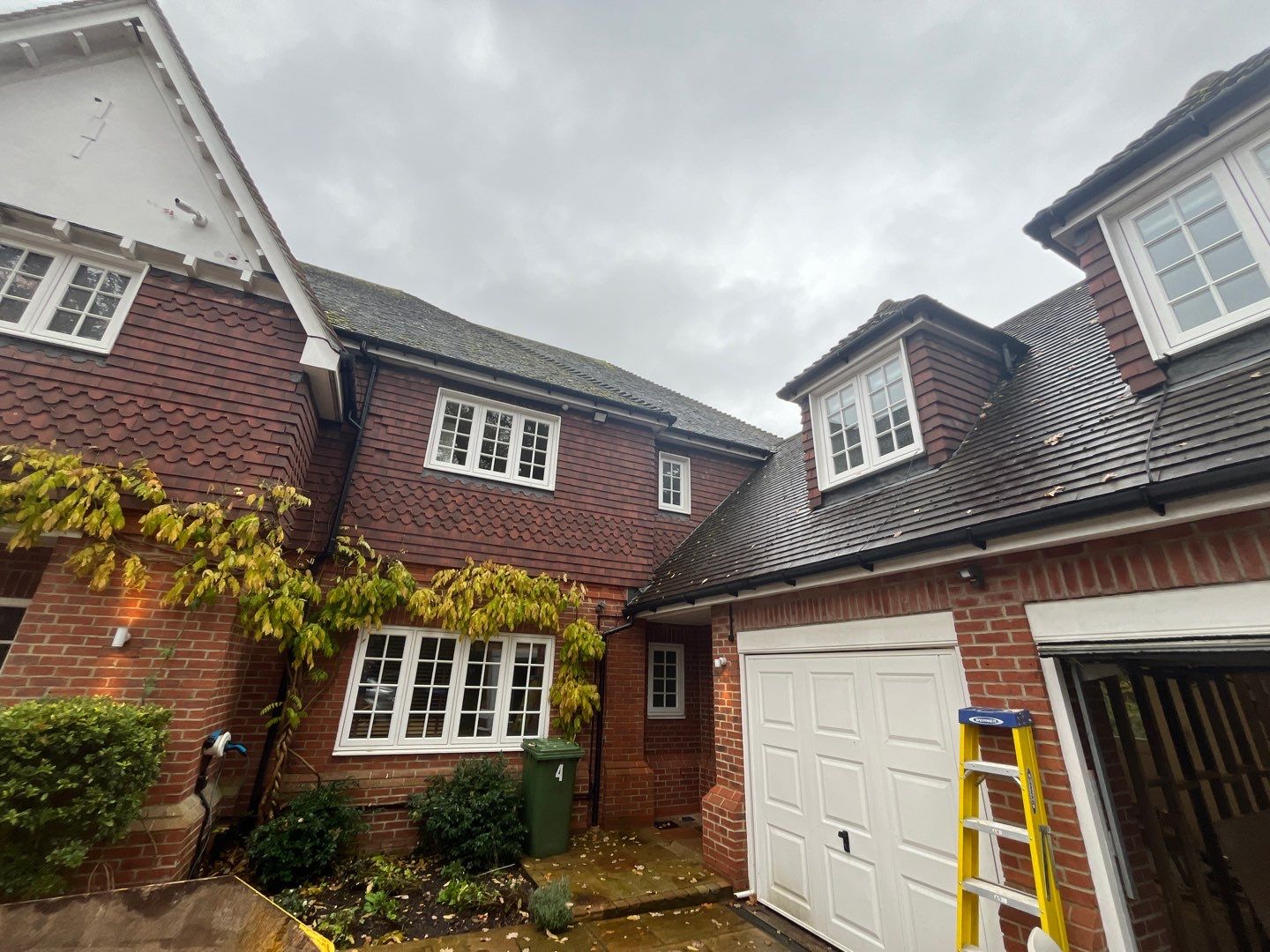 Roof Cleaning and Biocide Treatment using Honda 15lpm Low Pressure Washing Machine by Ges Exterior Cleaning ltd