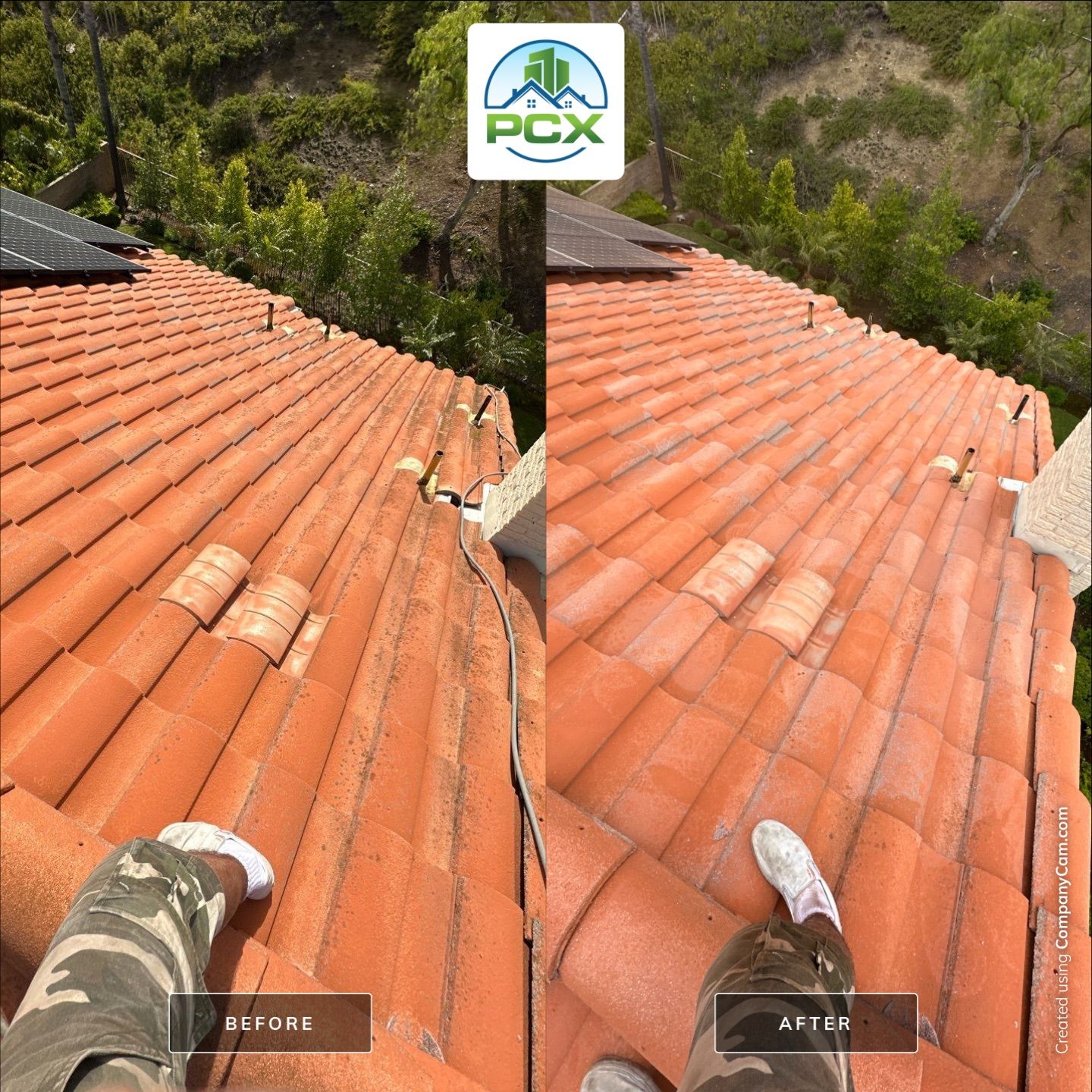 Trabuco Canyon Roof Washing with Pressure Washer by Property Cleaning Experts, LLC