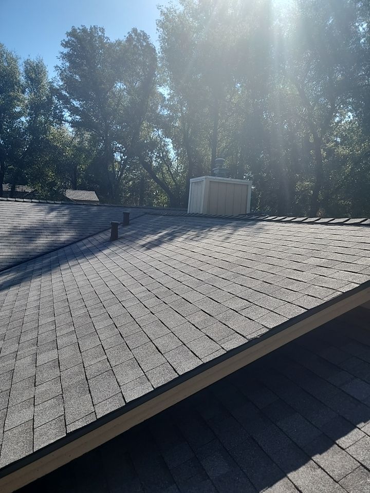 New Roof and gutters by Byers Enterprises 