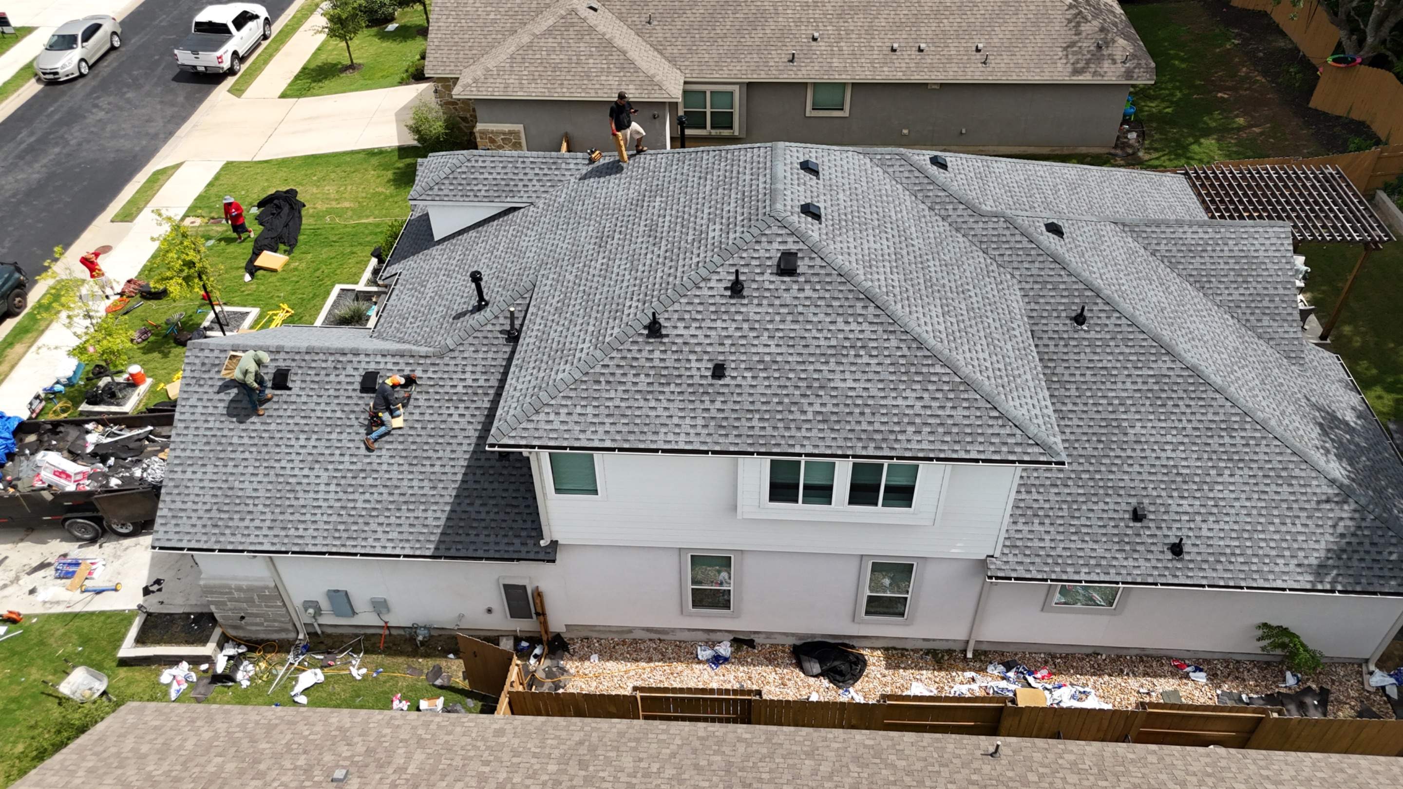 Pewter Gray - GAF Timberline HDZ by RoofsOnly.com