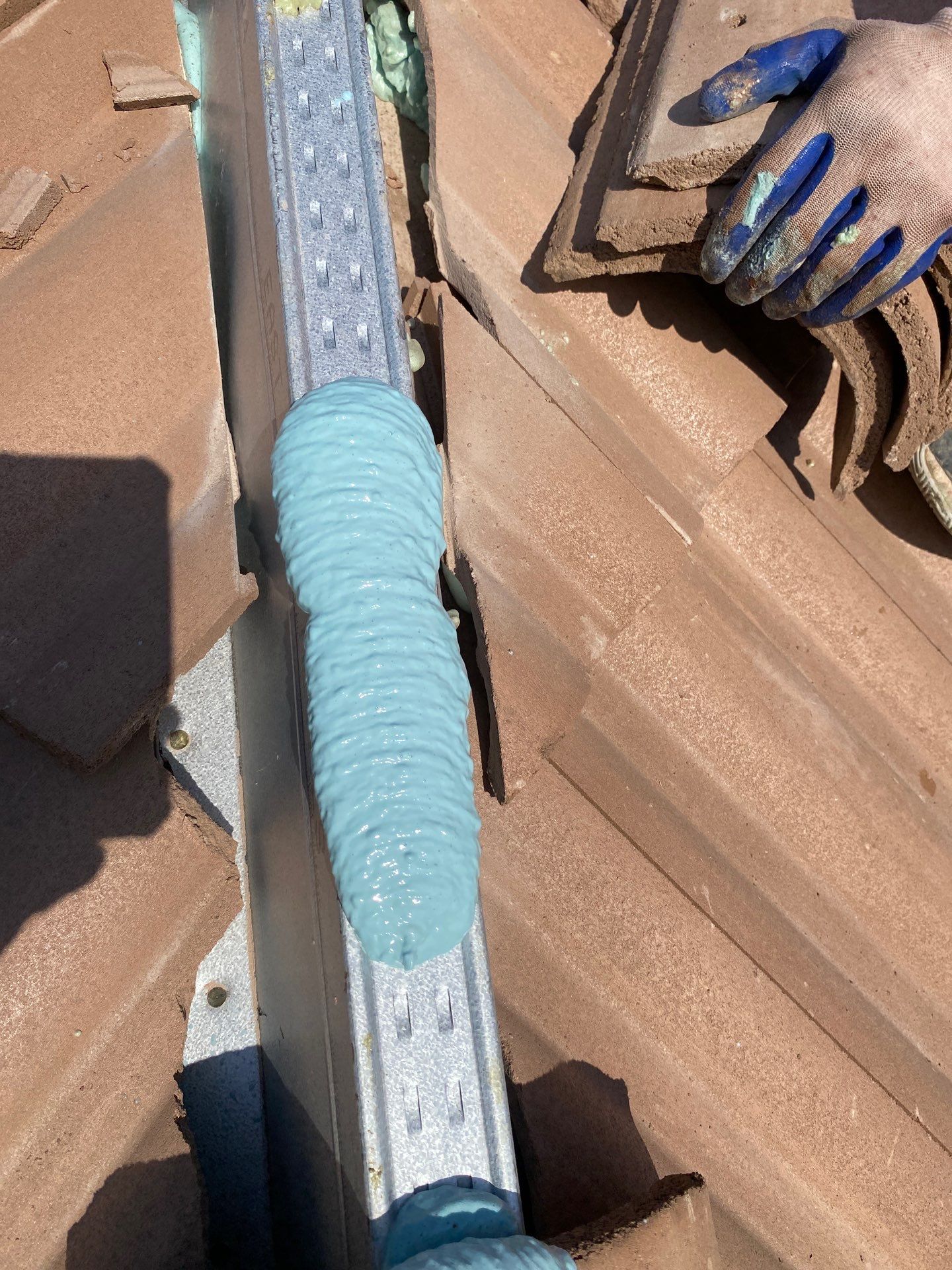 Residential Roofing Installation using Eagle Roofing Tile by BLUES BROTHERS ROOFING