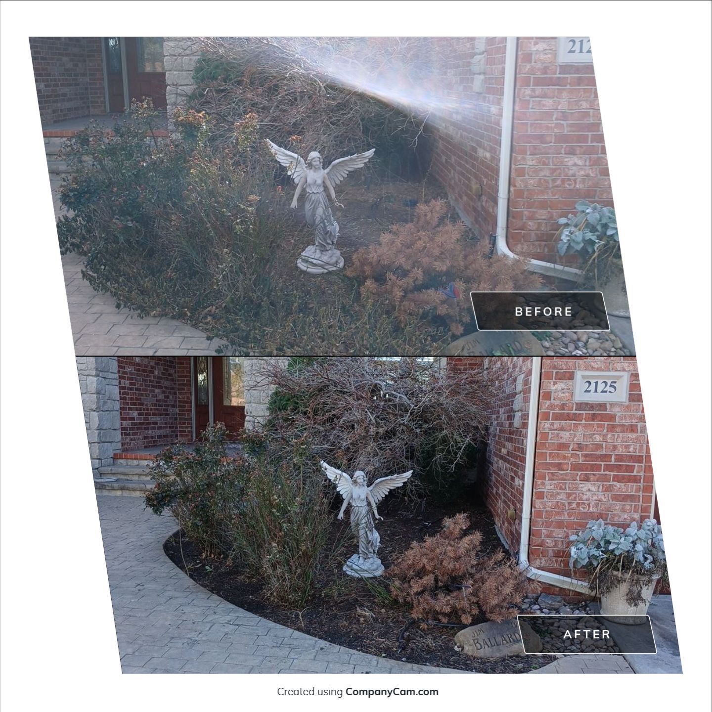 Project in Wichita by Four Star Lawn Care