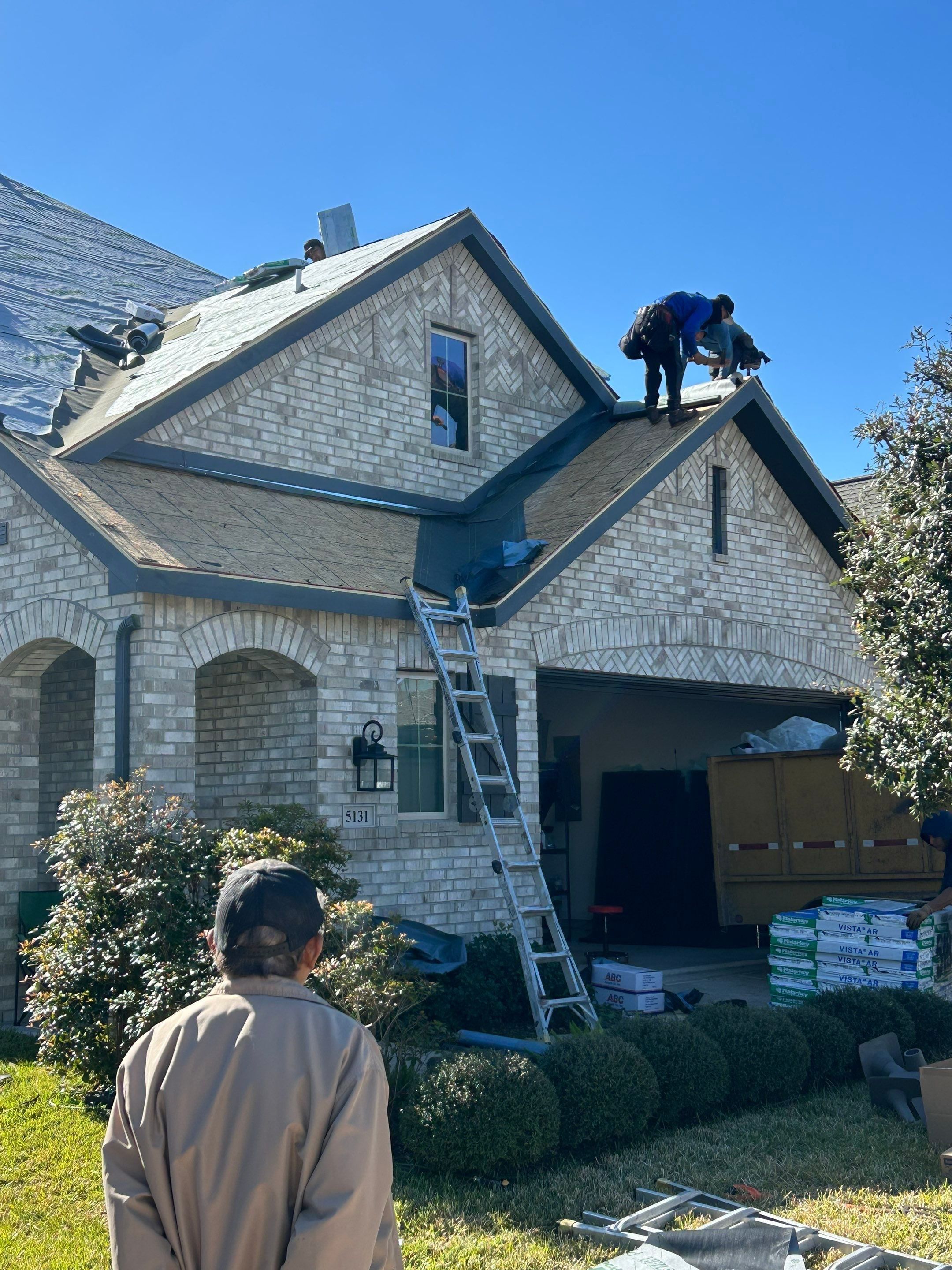 Roof Replacement Project in Houston by Roofing Technologies Unlimited