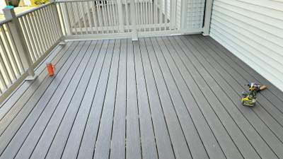 Composite Deck Installation in Germantown, MD (Montgomery County)