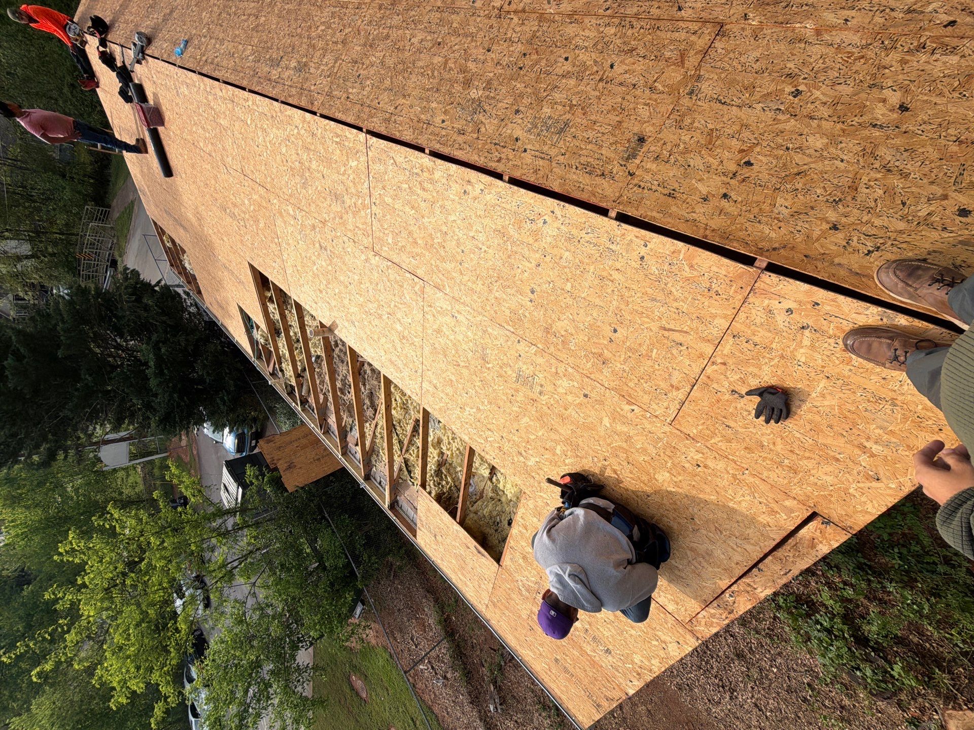 29-Gauge Apex Metal Roof Installation in Greenville, SC | High Definition Matte Black by Roofers LLC
