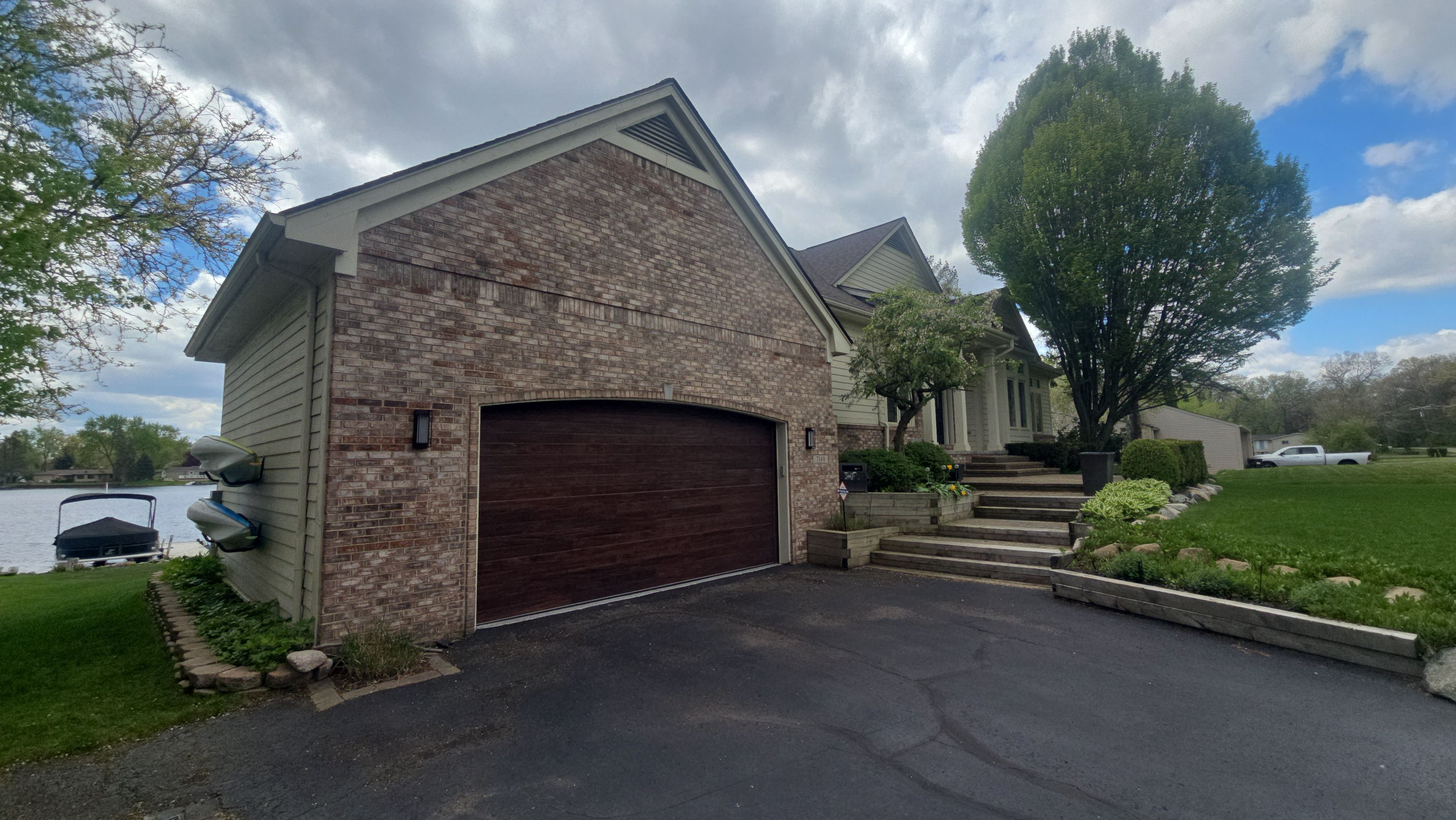 Exterior Wood Rot Repair and Trim Restoration in White Lake by Top Shelf Painter