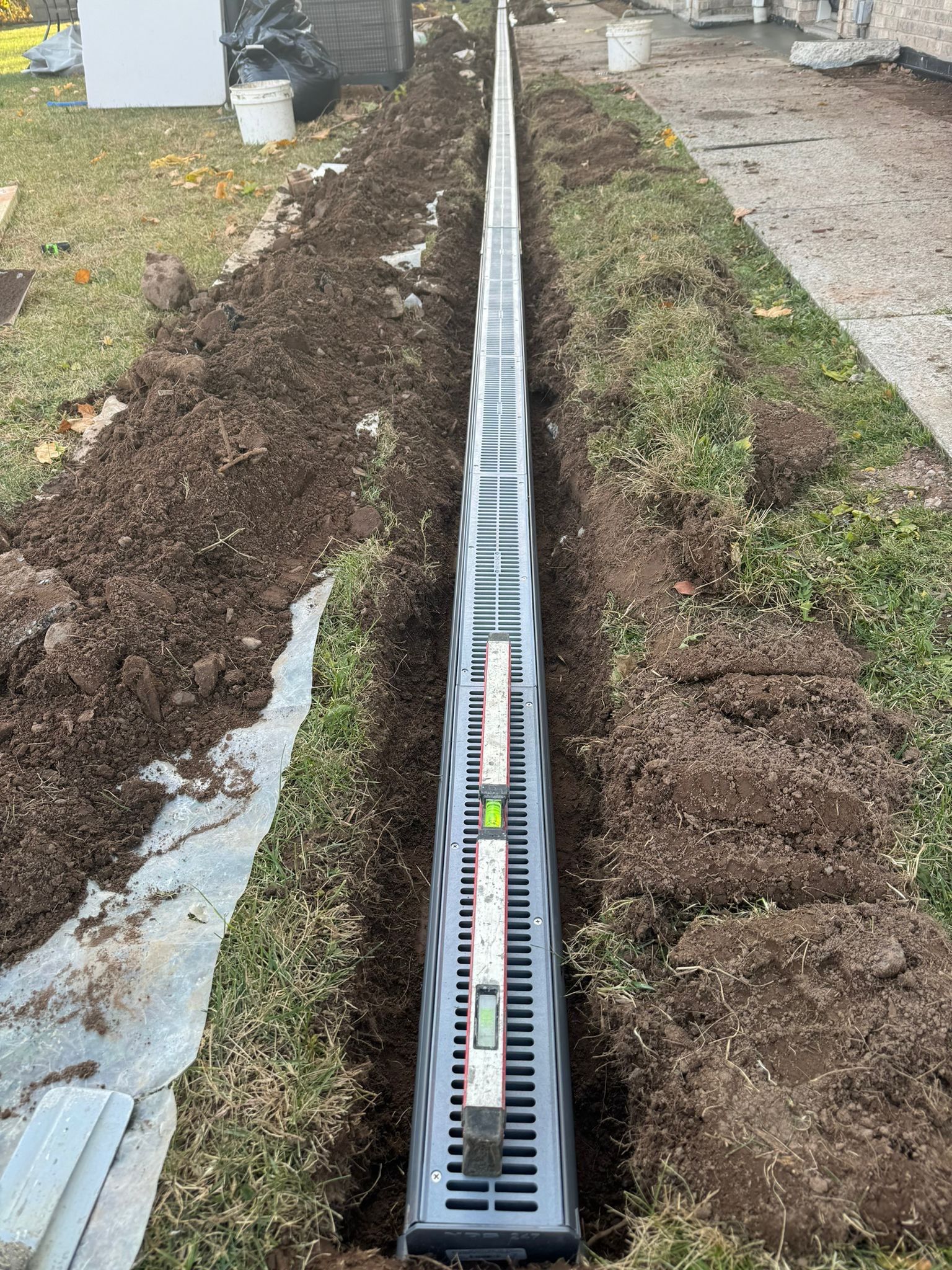 Exterior Spee-D Drain and Waterproofing by Pure Service Pro, LLC 