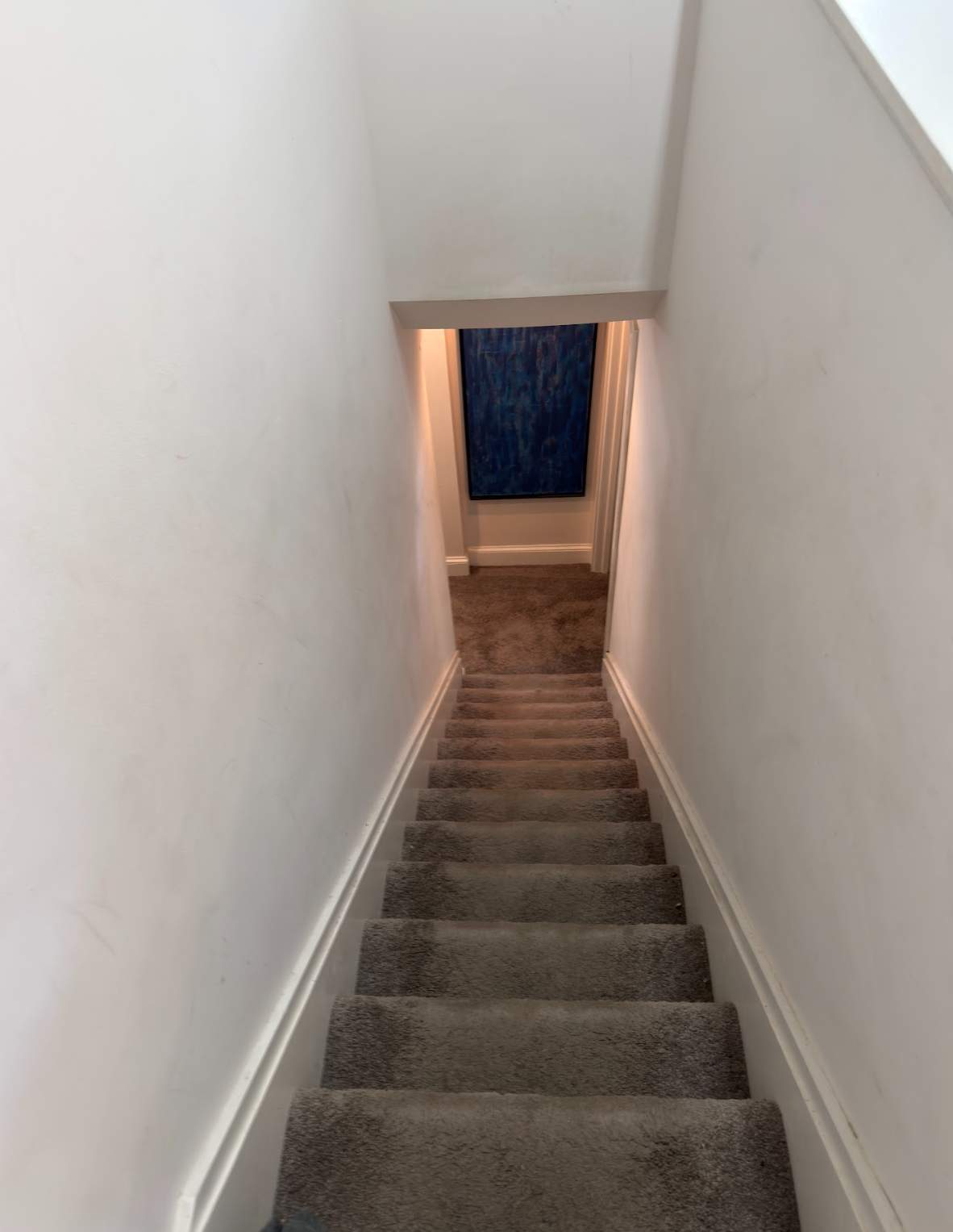 Two Black Metal Handrail Installation Across Multi-Level Washington Staircases by Capitol Iron Works