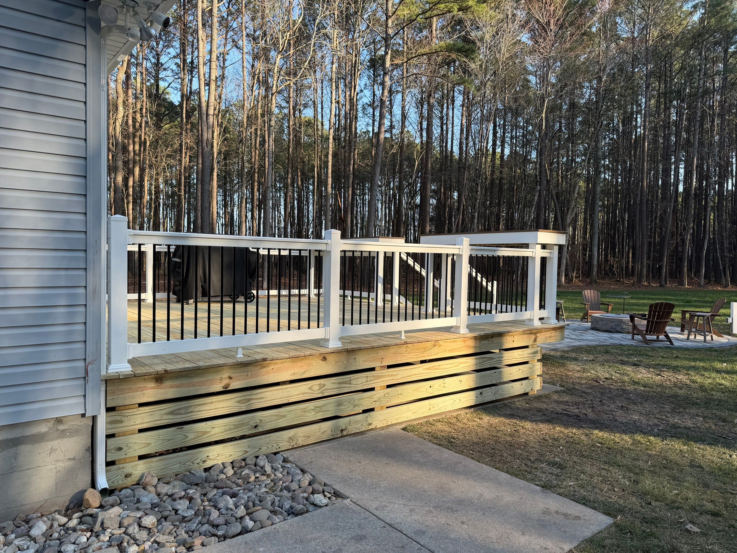 Outdoor Living, Upgraded by Tidewater Fence