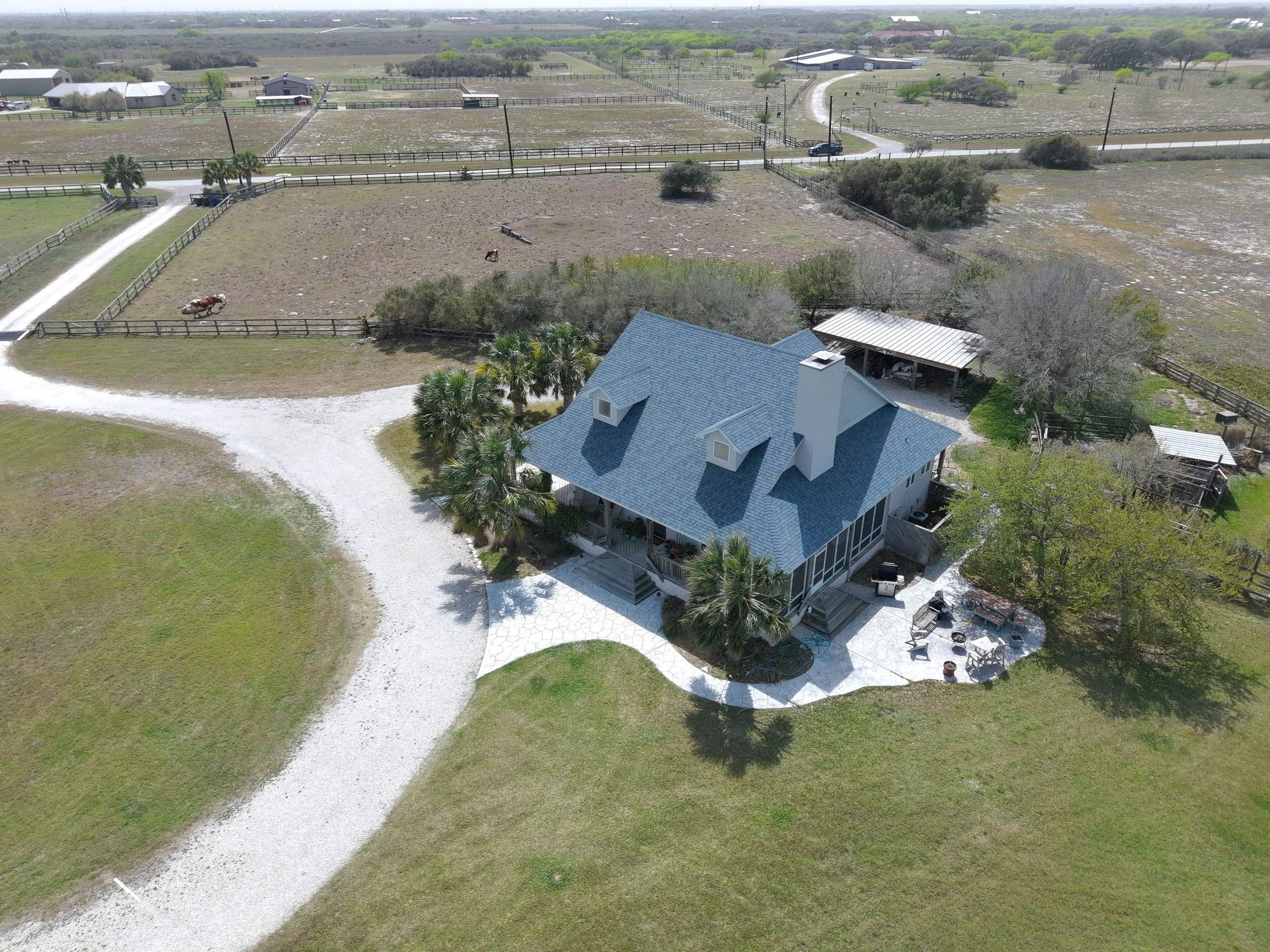 Long Horn Retreat by Bayfront Roofing and Construction
