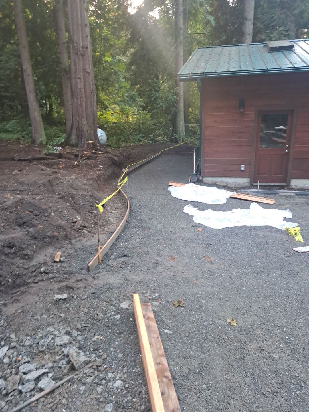 Pia | Custom Concrete Driveway, Walkway & Floating Steps by Jireh Asphalt & Concrete Inc 