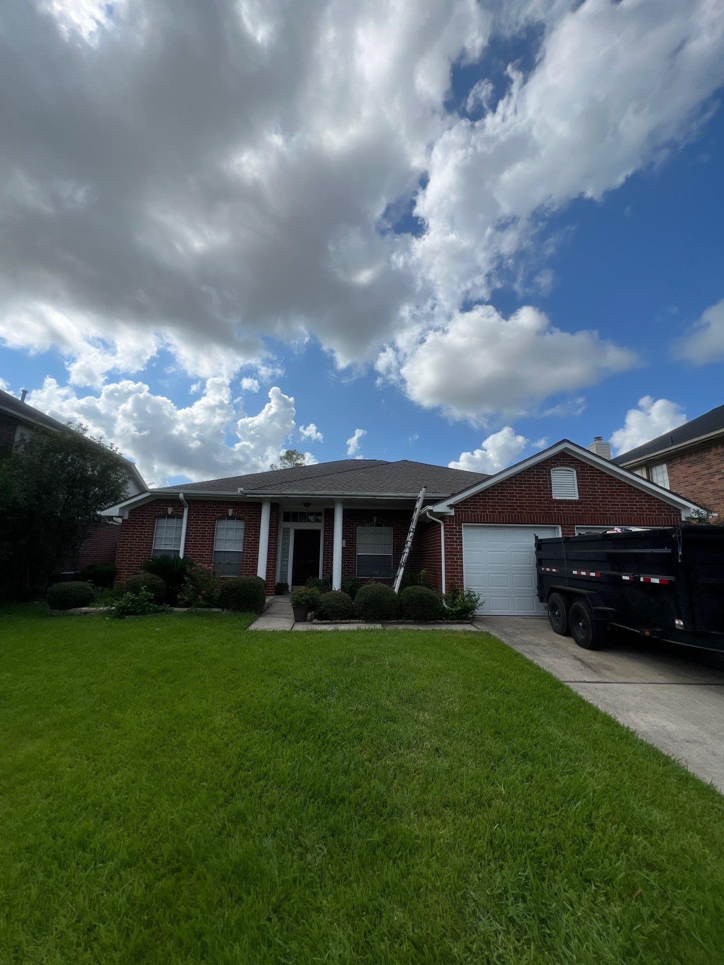 Residential Roof Replacement using GAF HDZ - Weathered Wood by Elite Roofing LLC