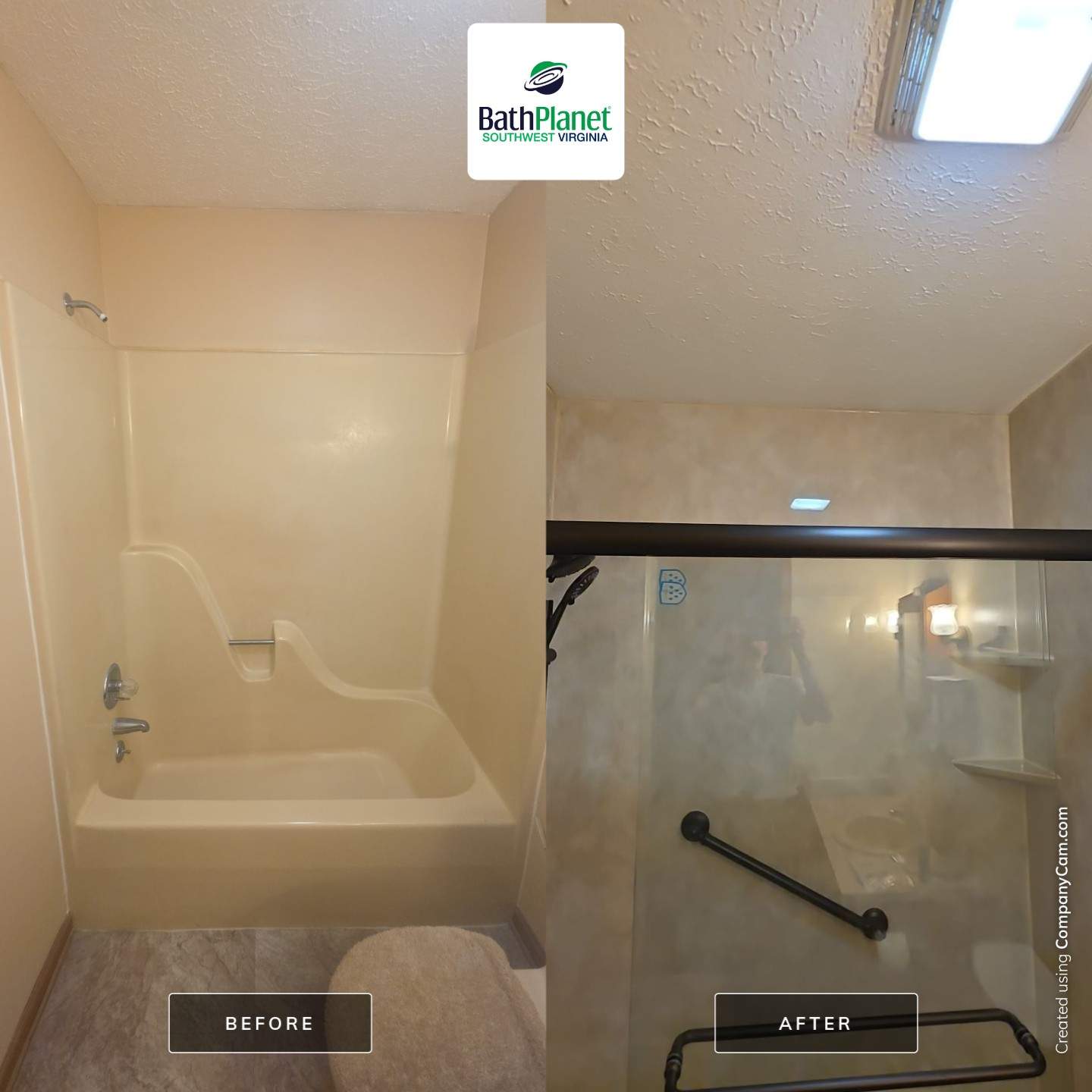 Tub to Shower by BathPlanet SW Virginia