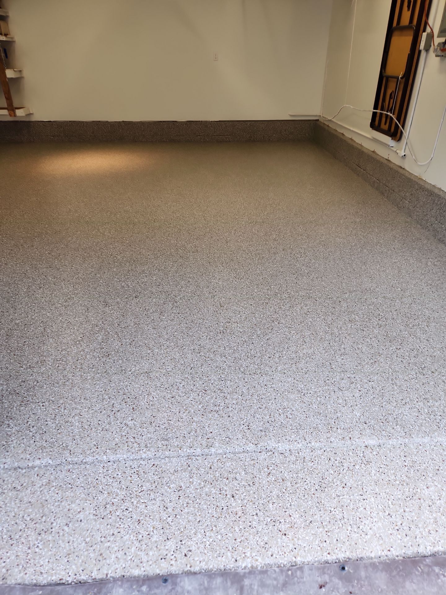 Garage Floor Coating and Crack Repair in Ramsey, New Jersey by Spectrum Painting, LLC