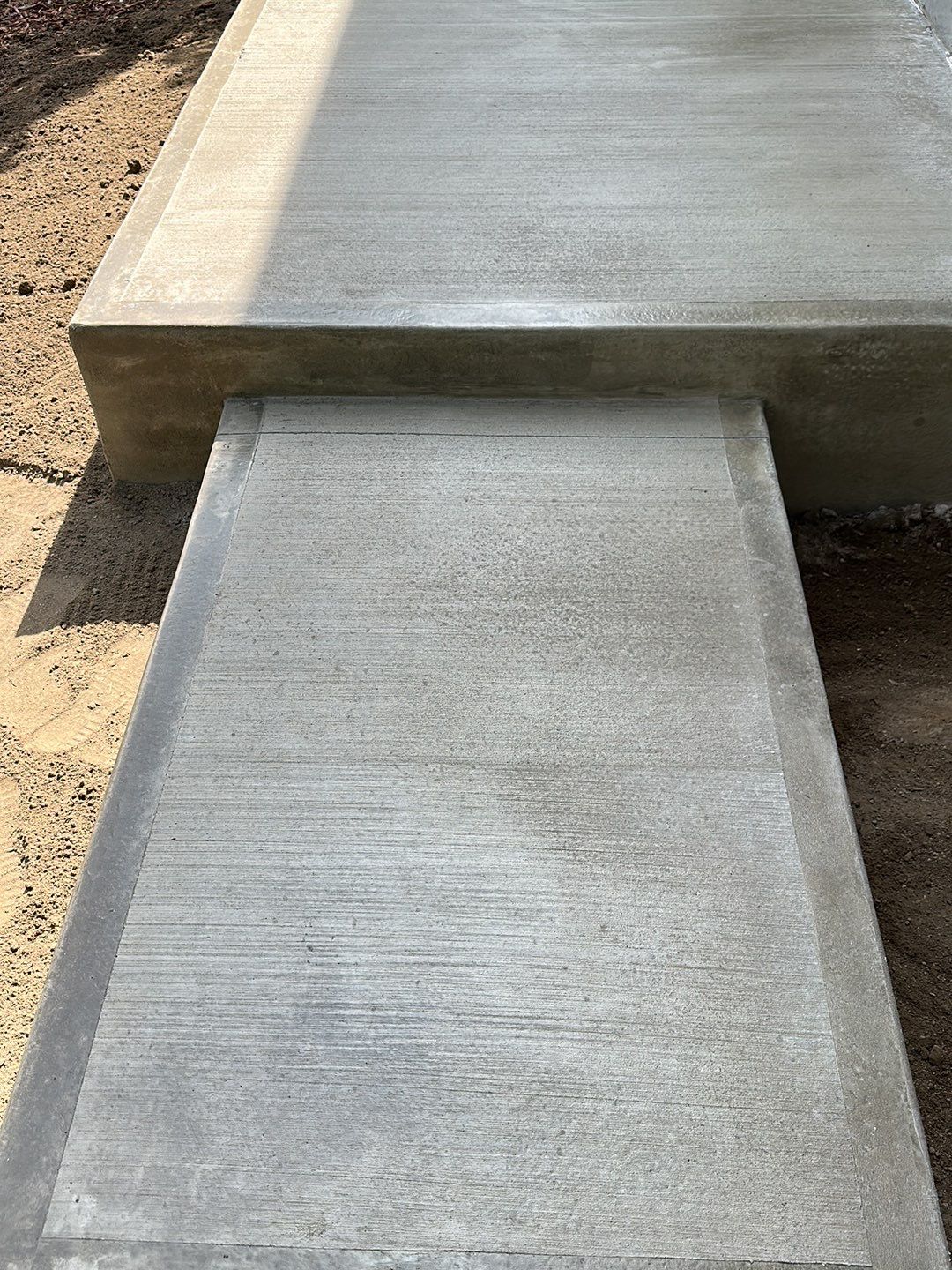 Steps with Broom Finish  by NG Masonry & Construction LLC