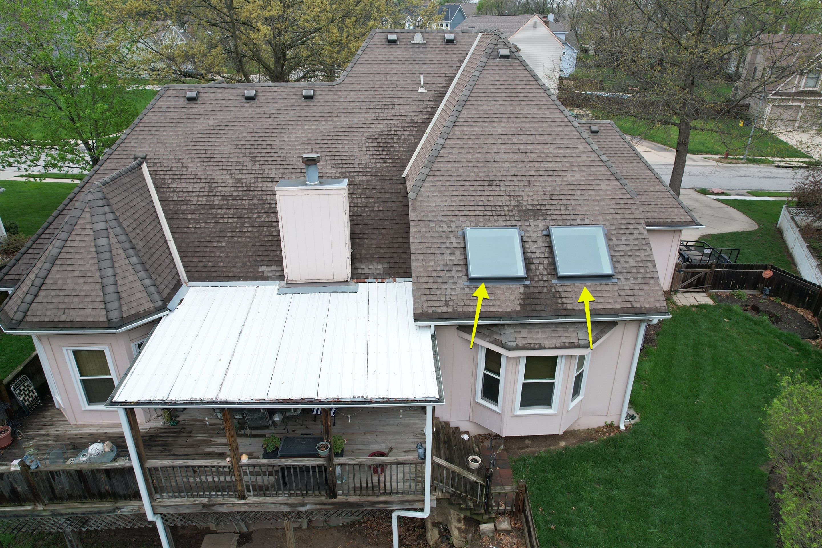 Comprehensive Roof Replacement and Skylight Installation in Kansas City by Liberty Roofing