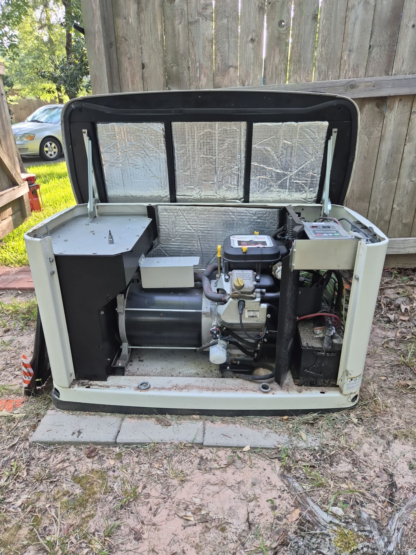 Residential Generac Standby Generator Installation and Electrical Panel Upgrade in Spring, Texas by GenTex Elite Services