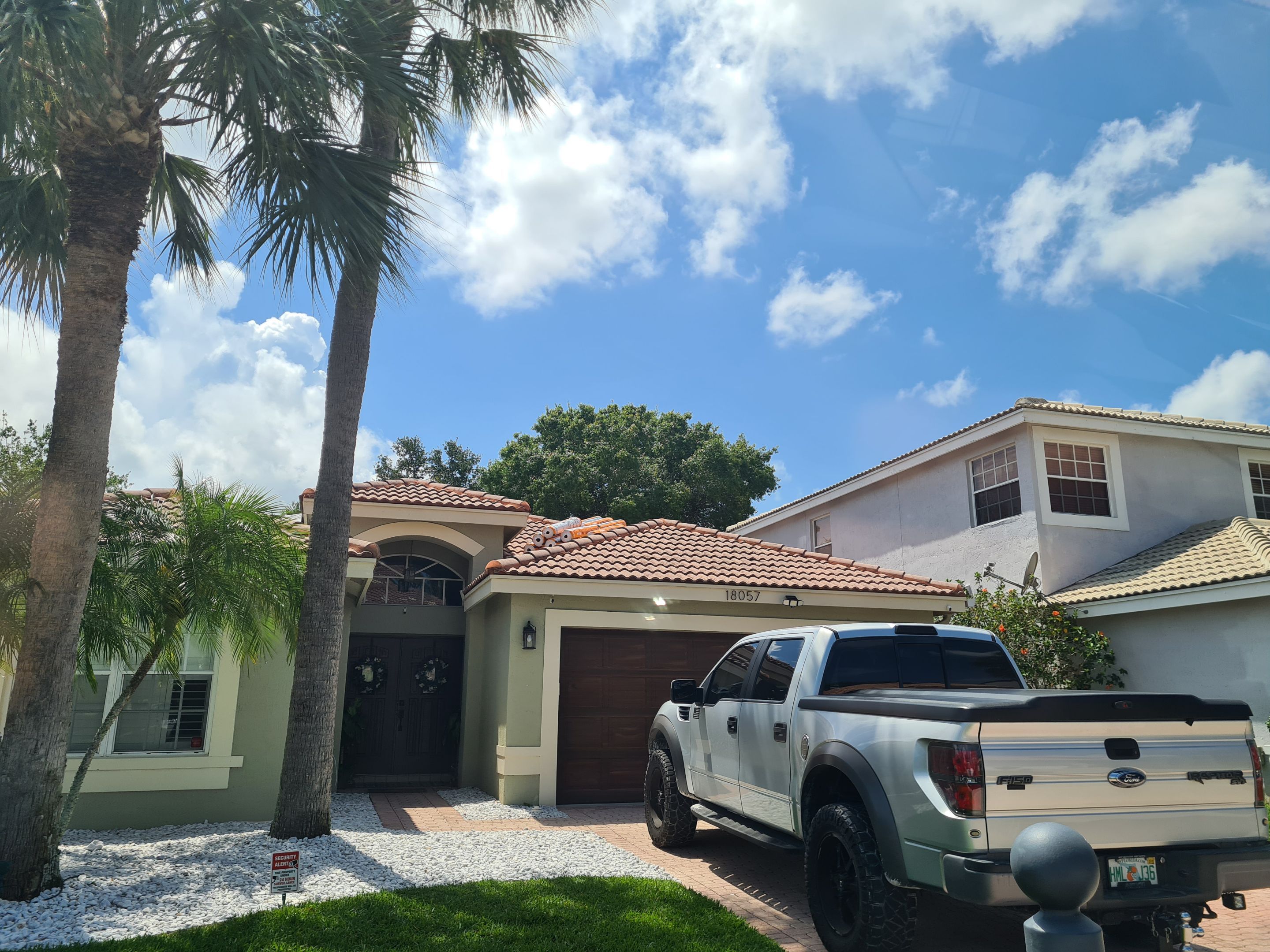 Residential Roofing Installation using Eagle Roofing Tile by BLUES BROTHERS ROOFING