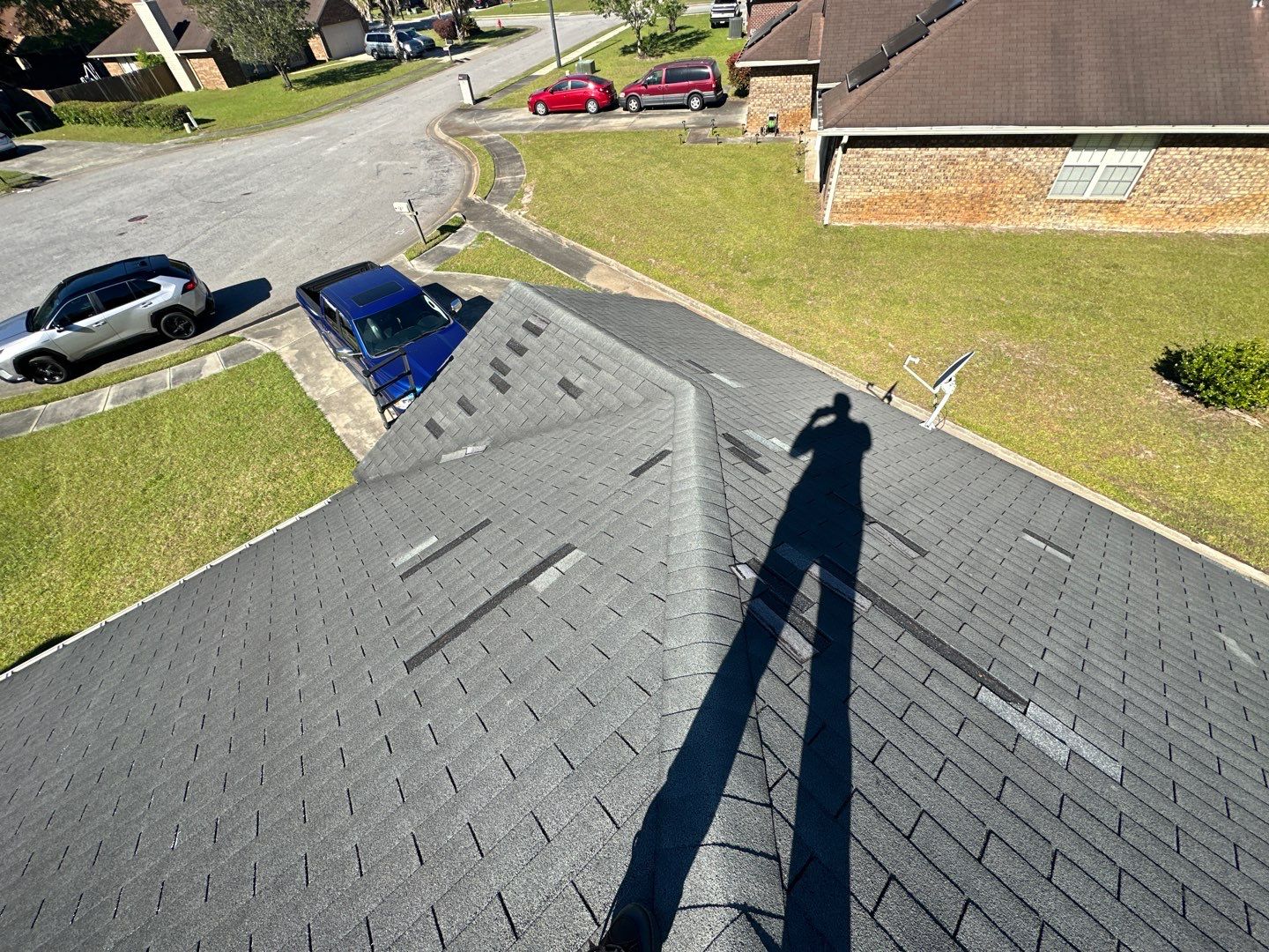 Residential Roofing Installation using Atlas Pinnacle Pristine Coastal Granite by Talya Roofing