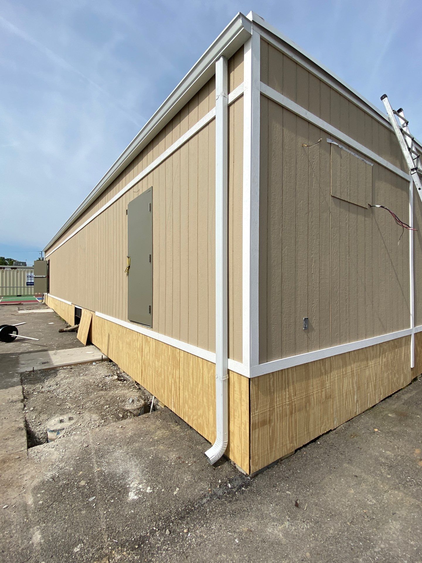Commercial Flat Roof and Siding by Nitro Roofing and Construction