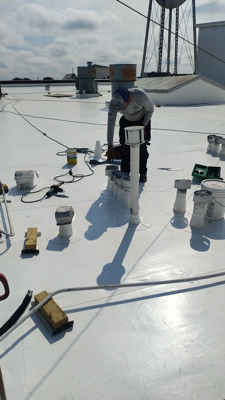 Burhman-Pharr Loft Apartments by Hostetler Roofing