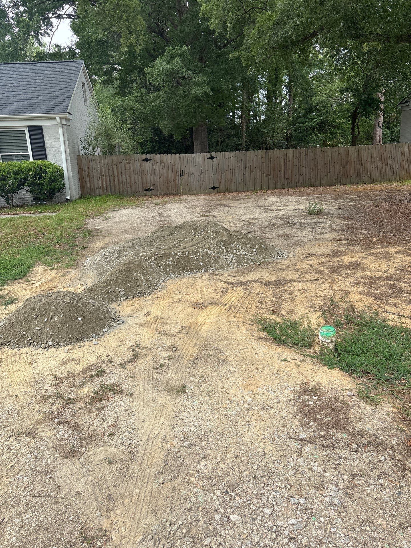 Driveway Leveling – Crush & Run Base by Billy Weatherspoon Contractor