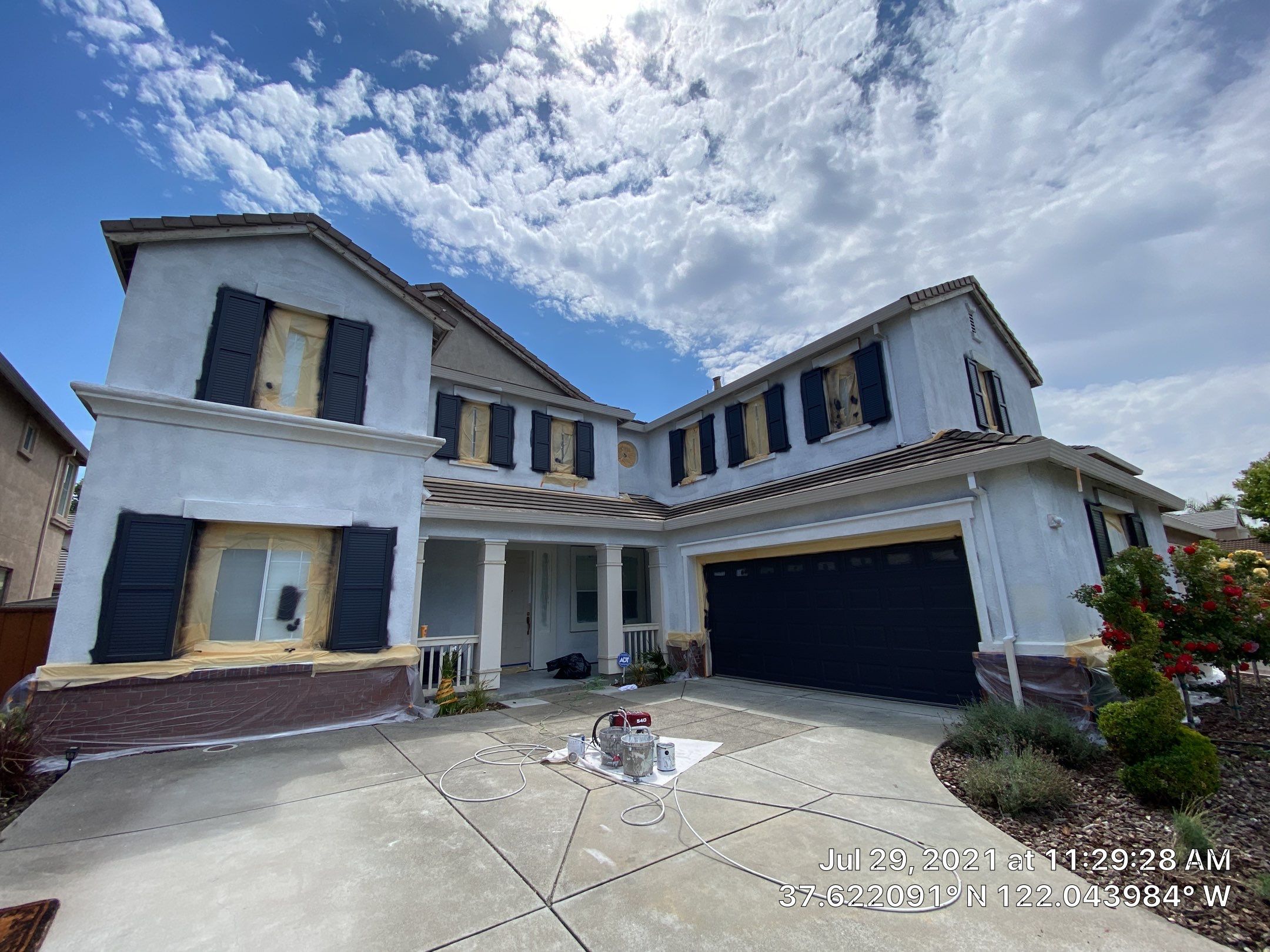 Exterior Painting  Elastomeric by Herrera’s Bay Area Painting inc.