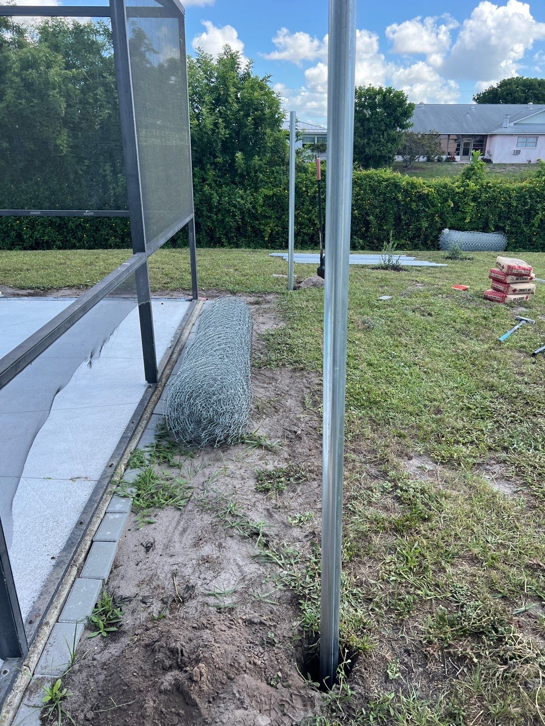 Venice, FL 6ft. Tall Galvanized Chain-Link Fence by Asap fence and gates, LLC