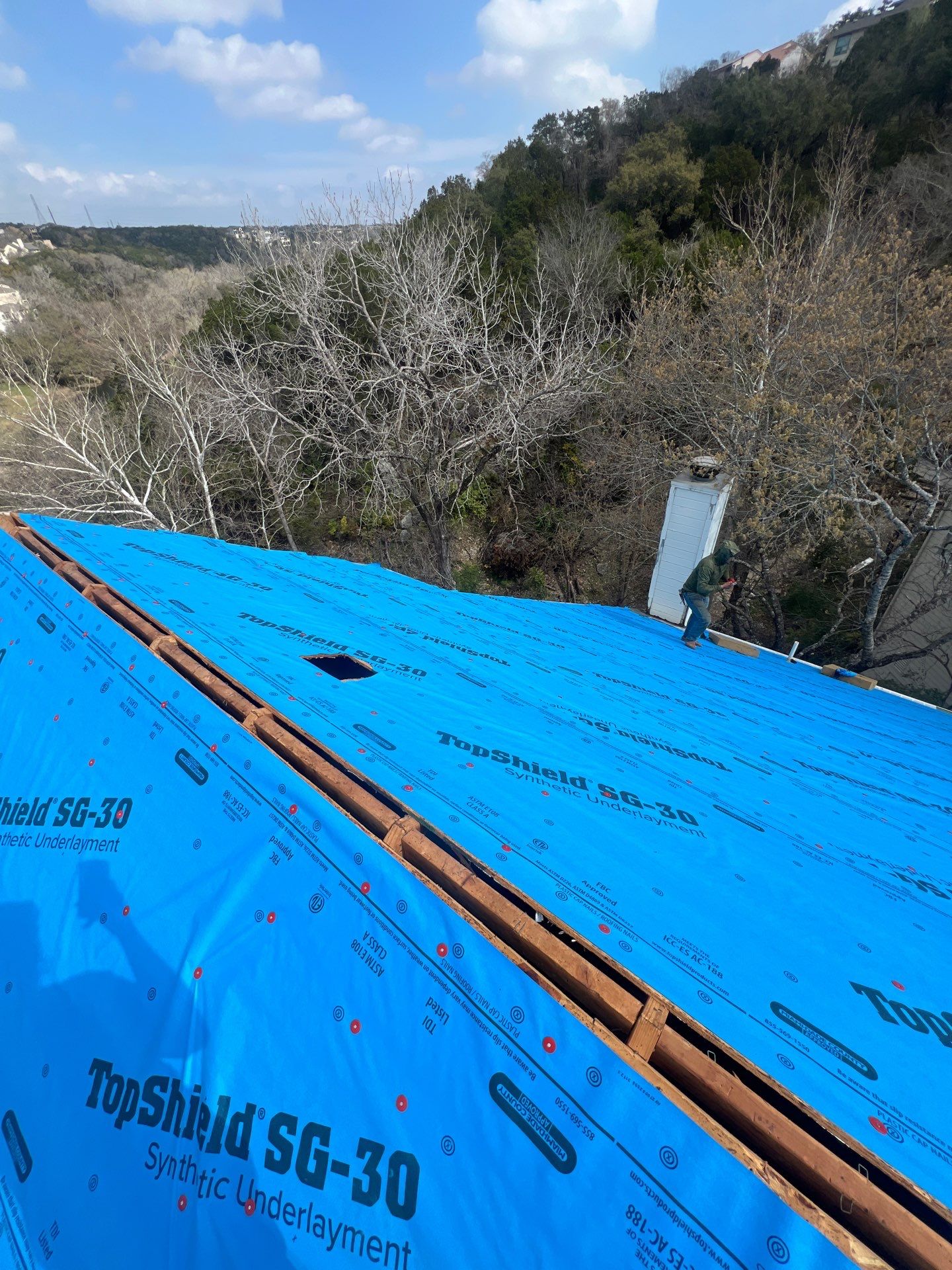 Project in Austin by Rhino Roofing and General Contracting, LLC