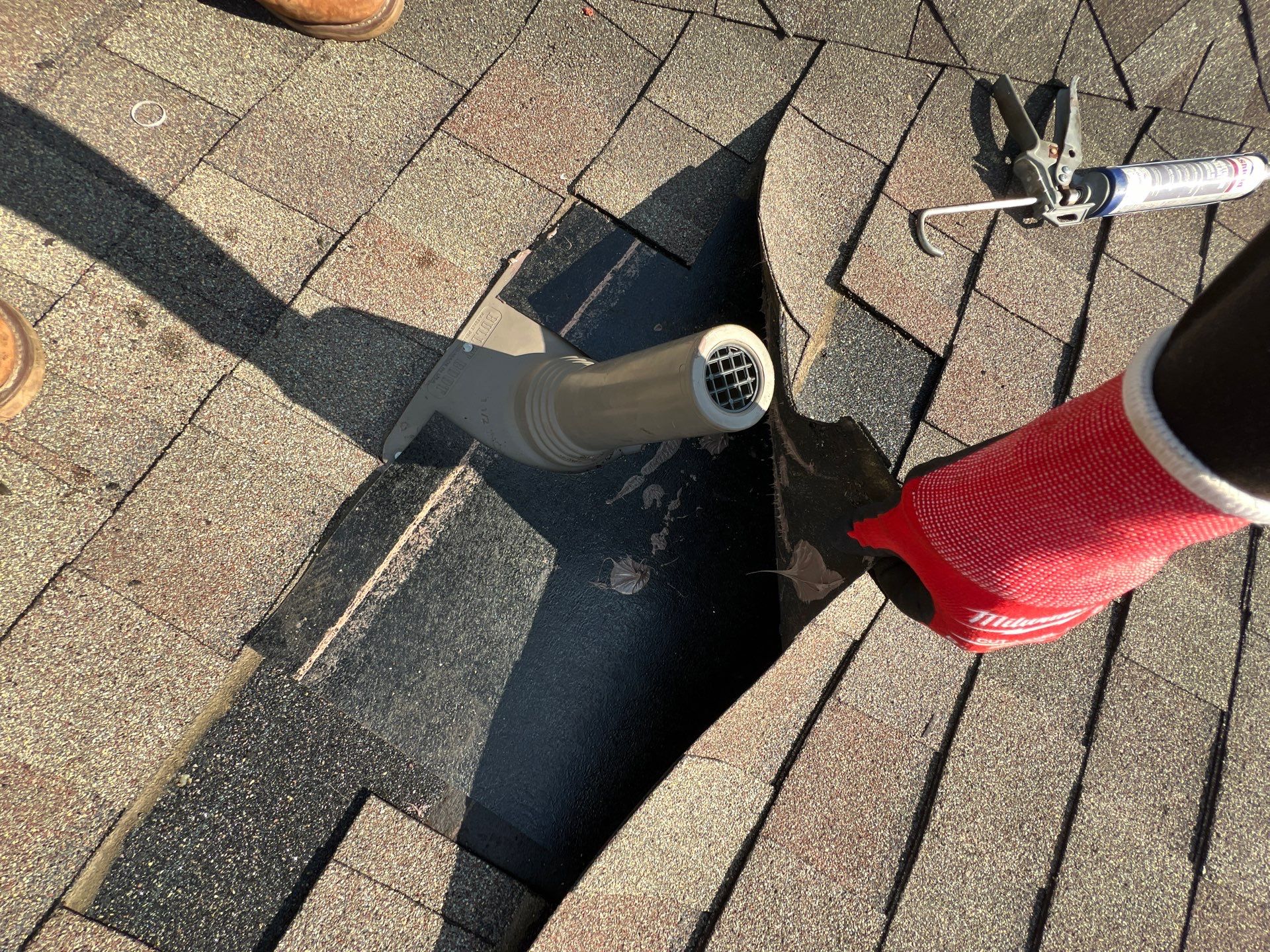 Residential Roofing Repair using Owen's Corning Duration (Lifetime) Shingles by Roof Repair Company