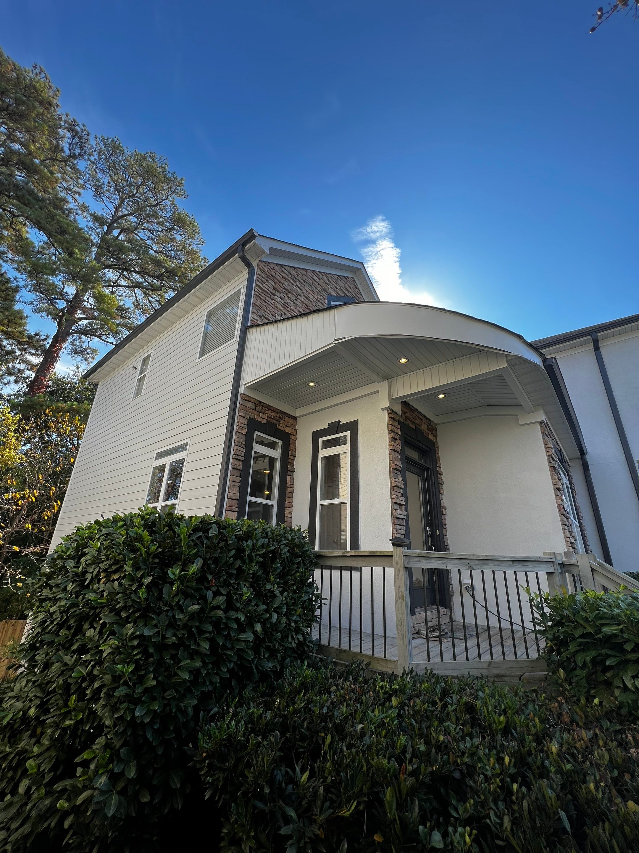 Exterior Painting and Trim Refresh for Atlanta Two-Story Home by Swift Home Renovations