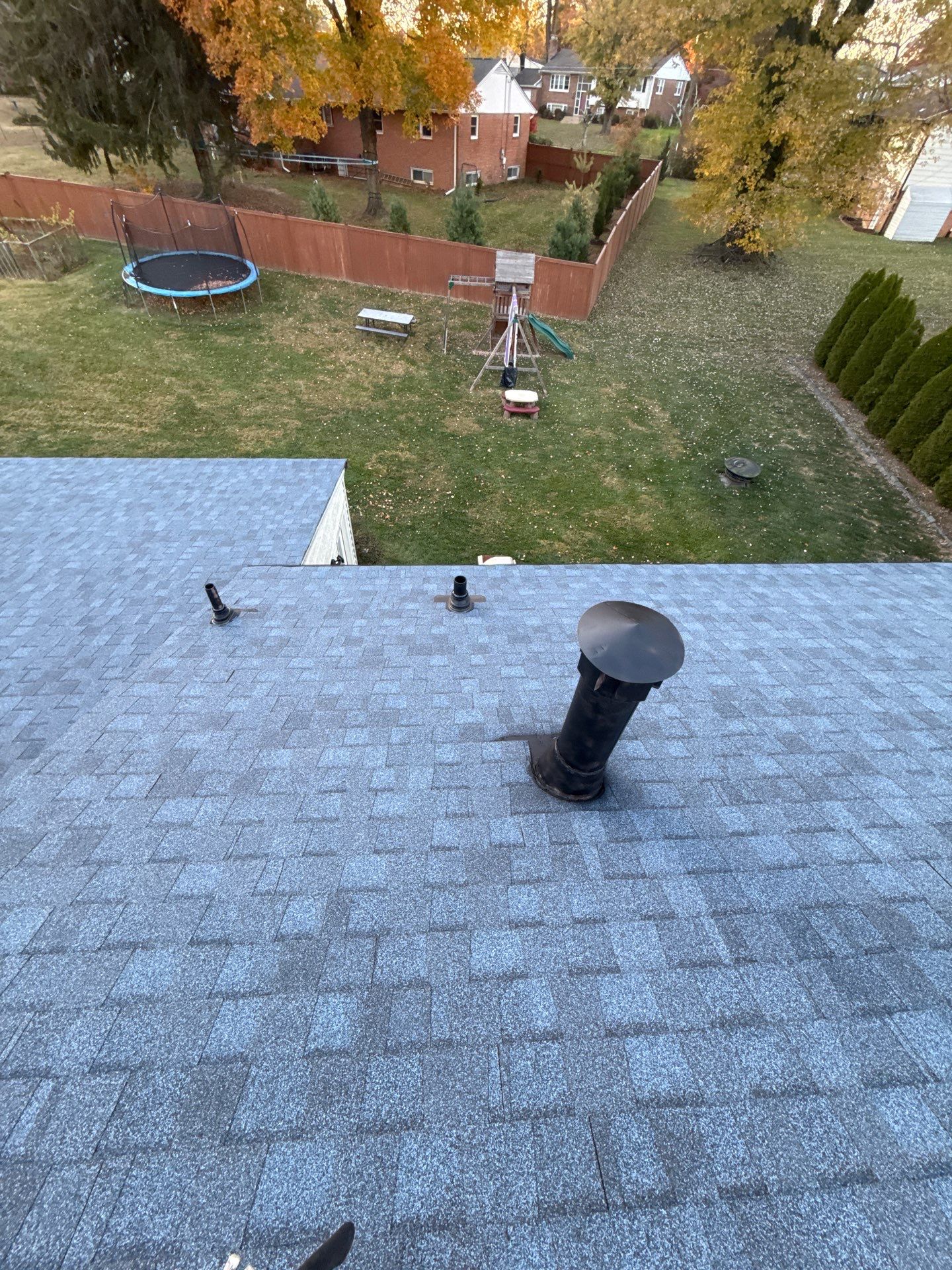 Faifax : Residential Roof Replacement with CertainTeed Landmark Pro in Max Def Coastal Blue  by RM Banning, Inc.