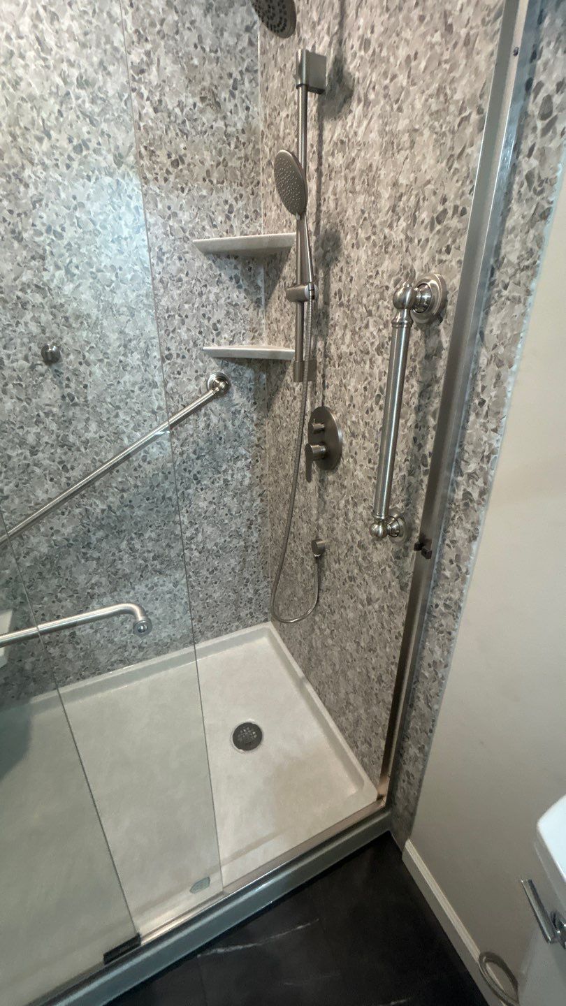 Tub to Shower Remodel by BathPlanet SW Virginia