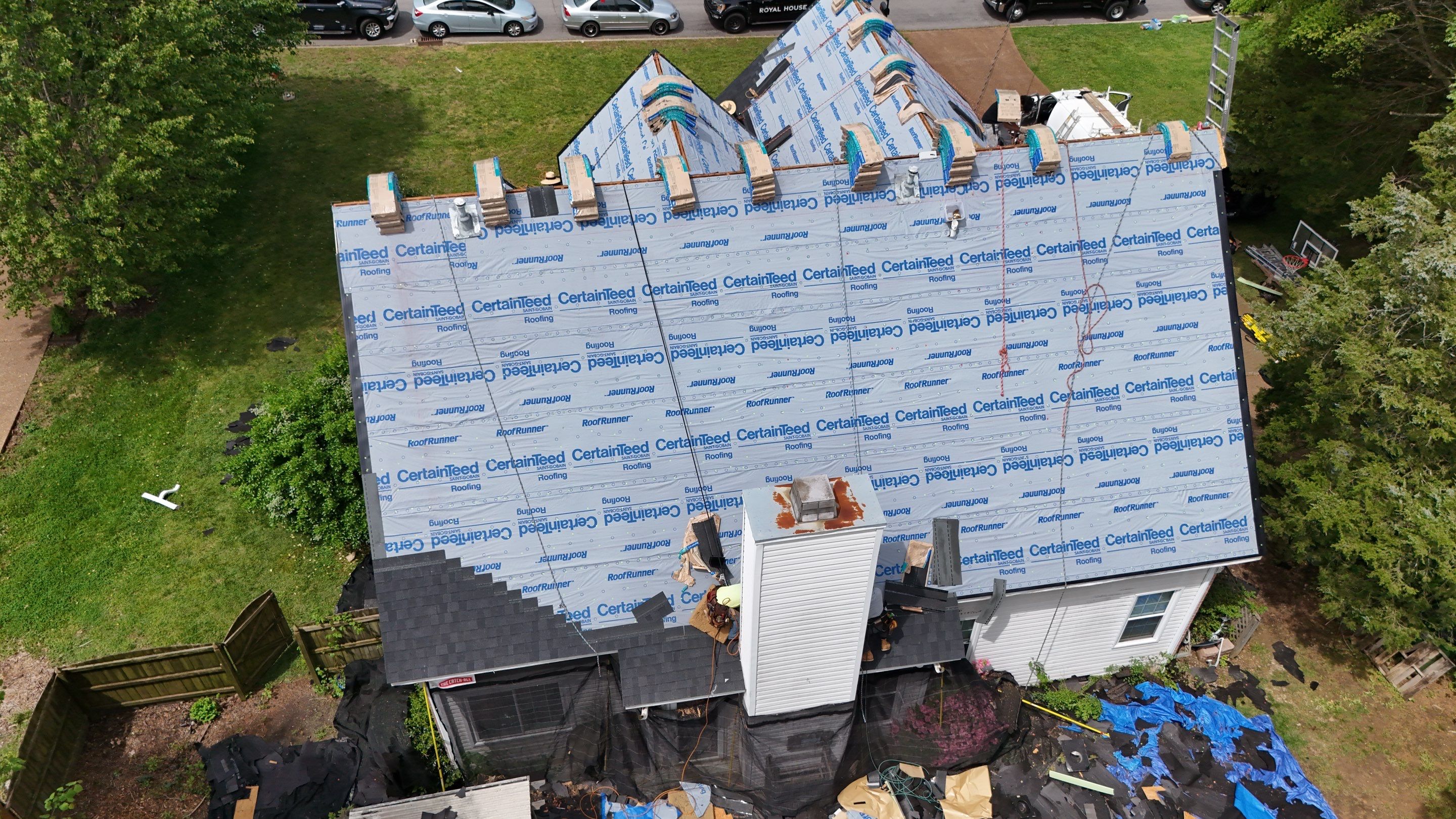 Charcoal Black Re-Roof by Royal House LLC