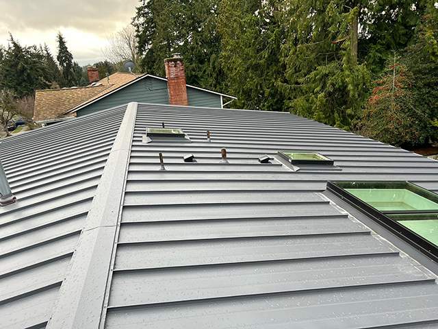 Residential Roofing Installation using Metal by Roofing Formula LLC