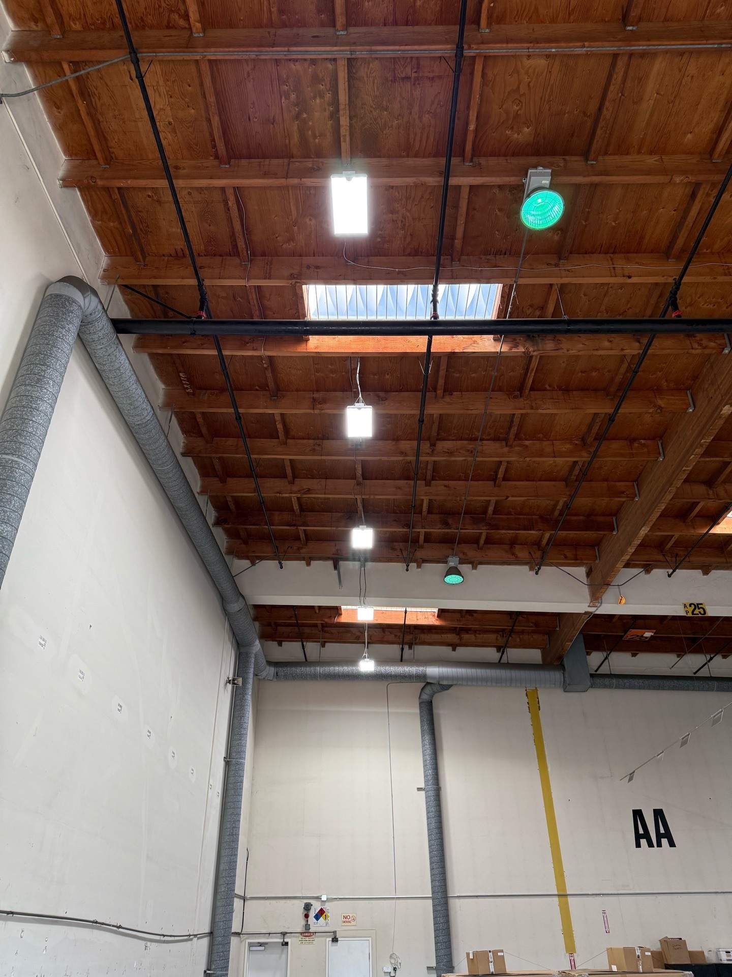 Forklift Charging Stations & LED Lighting Upgrade – Chemical Storage Facility, Santa Fe Springs, CA by Ring and Ping Inc.