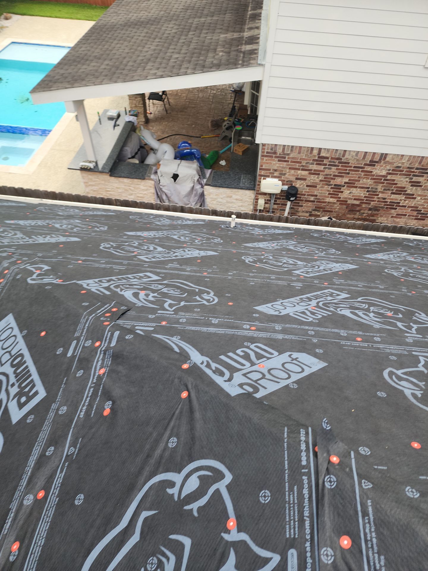 Residential Roofing Repair using Owen's Corning Duration (Lifetime) Shingles by Roof Repair Company