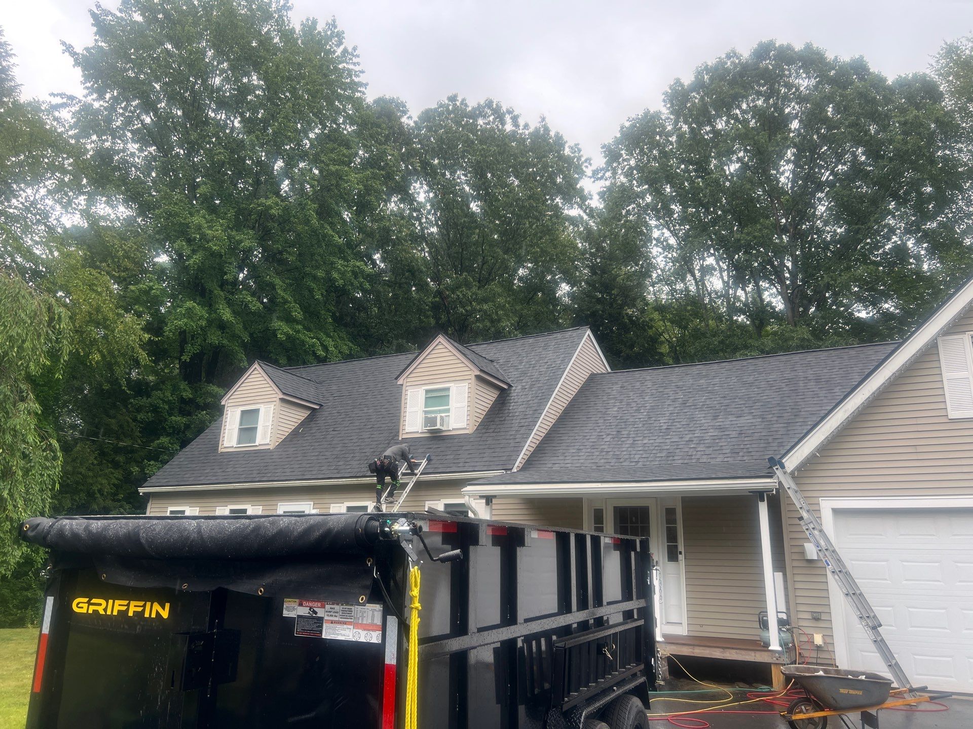IKO Roof Installation in Pembroke, NH by Tall pine roofing