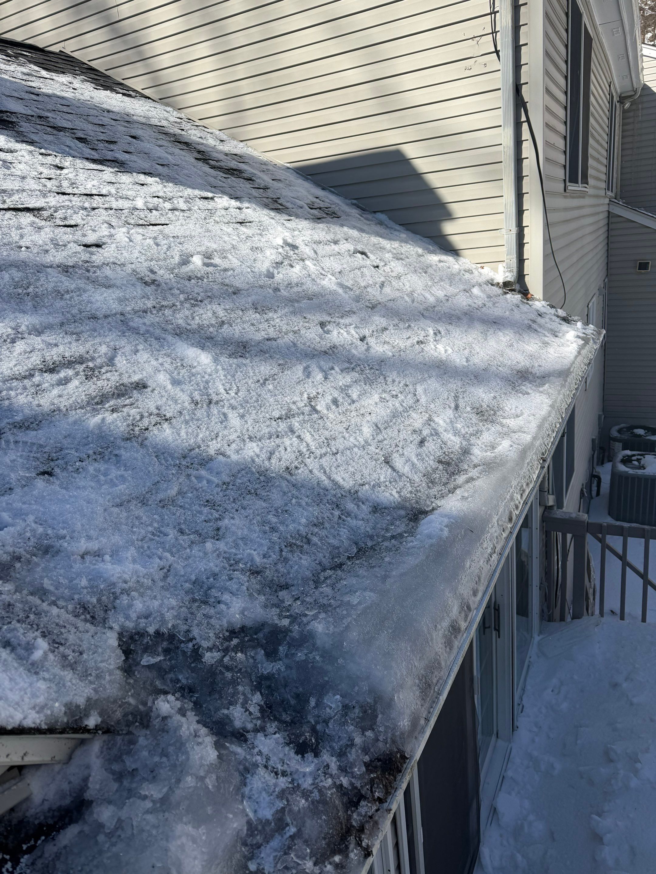 ❄️ Professional Roof Snow Removal – Winter Maintenance by Maven Roofing & Exteriors LLC
