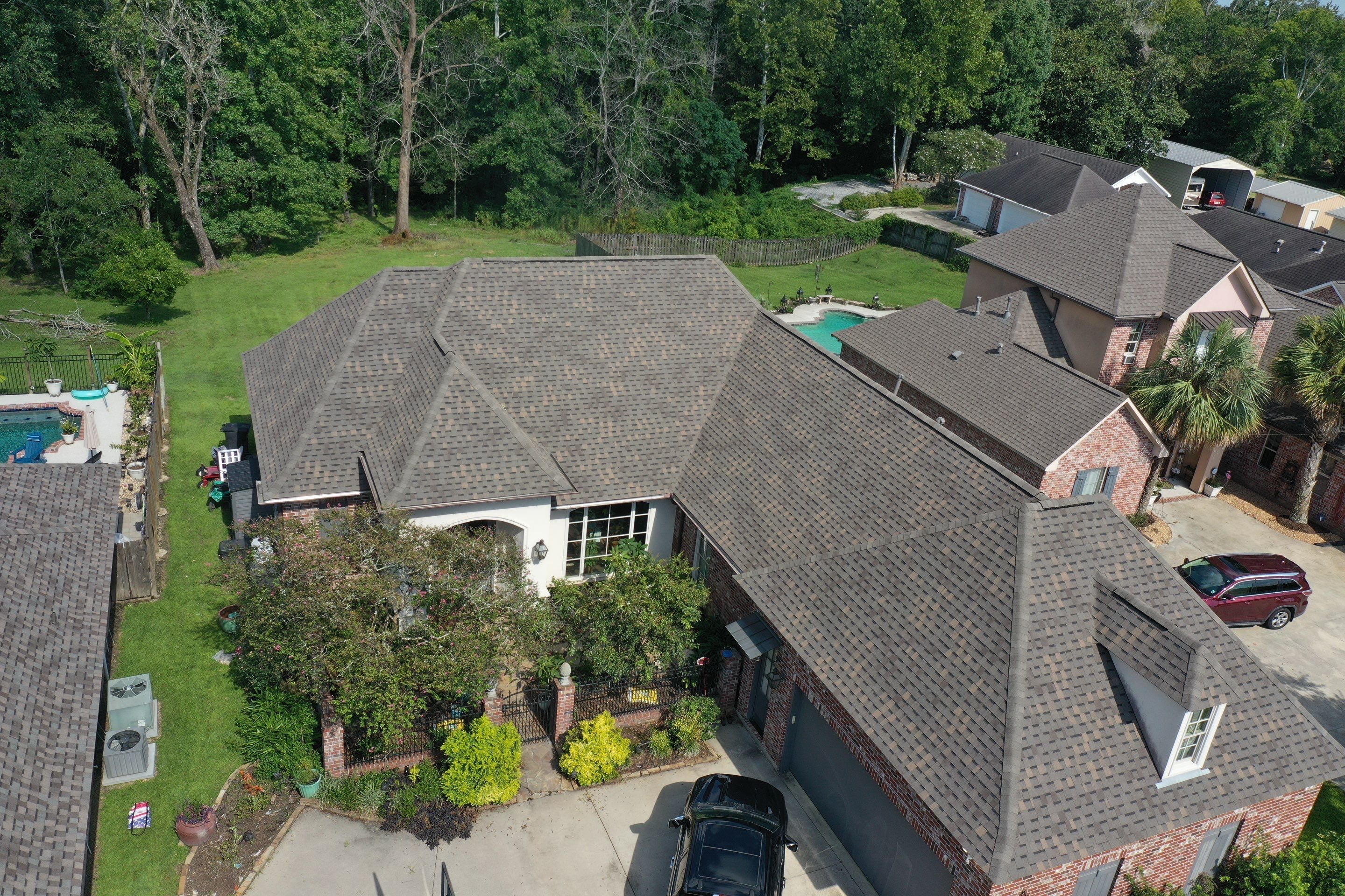 Atlas Pinnacle Pristine Weathered Shadow by Top Team Roofing & Construction