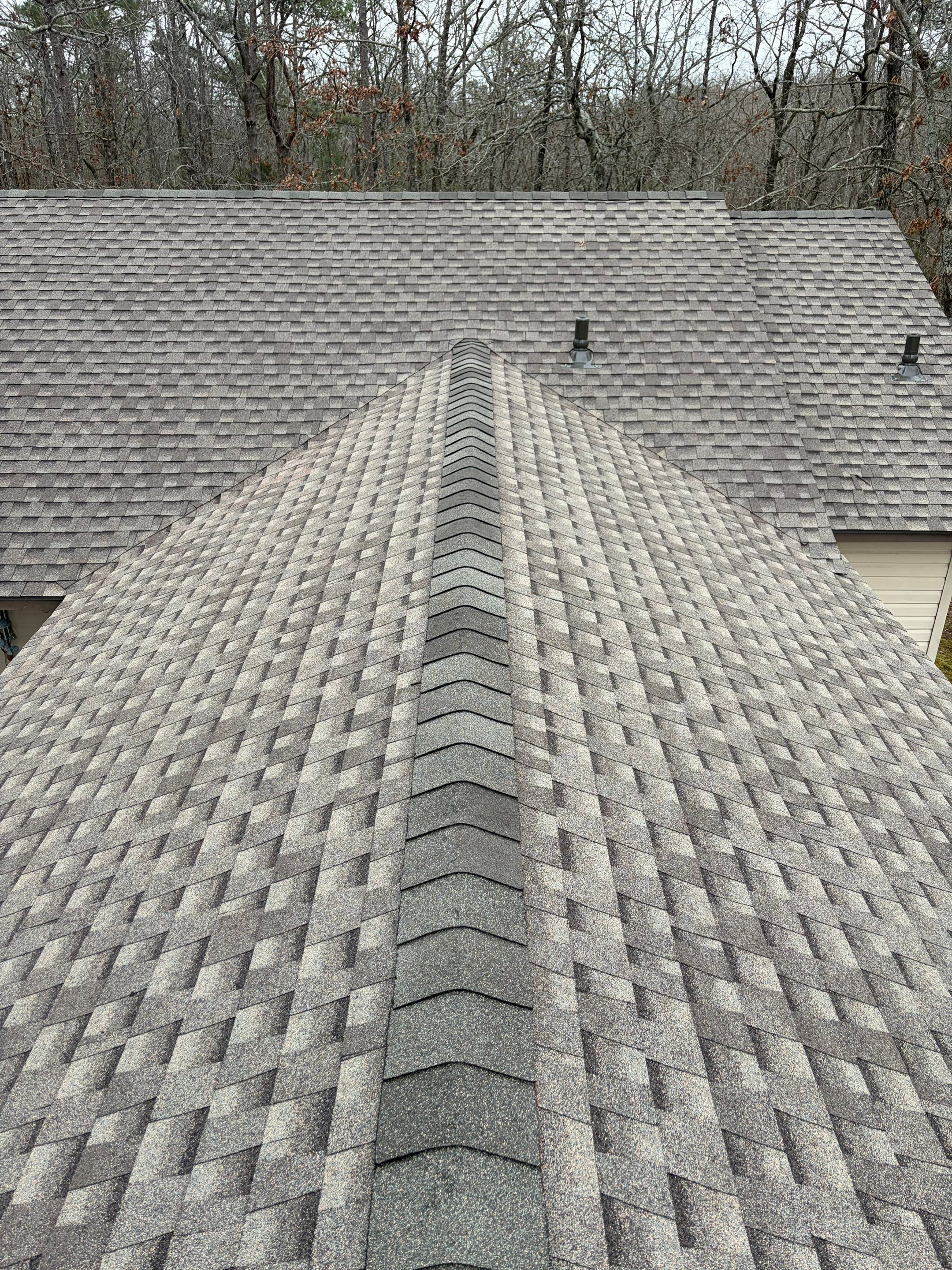 GAF Timberline HDZ Architectural Shingle Roof Replacement in Hot Springs by Temple Roofing and Exteriors